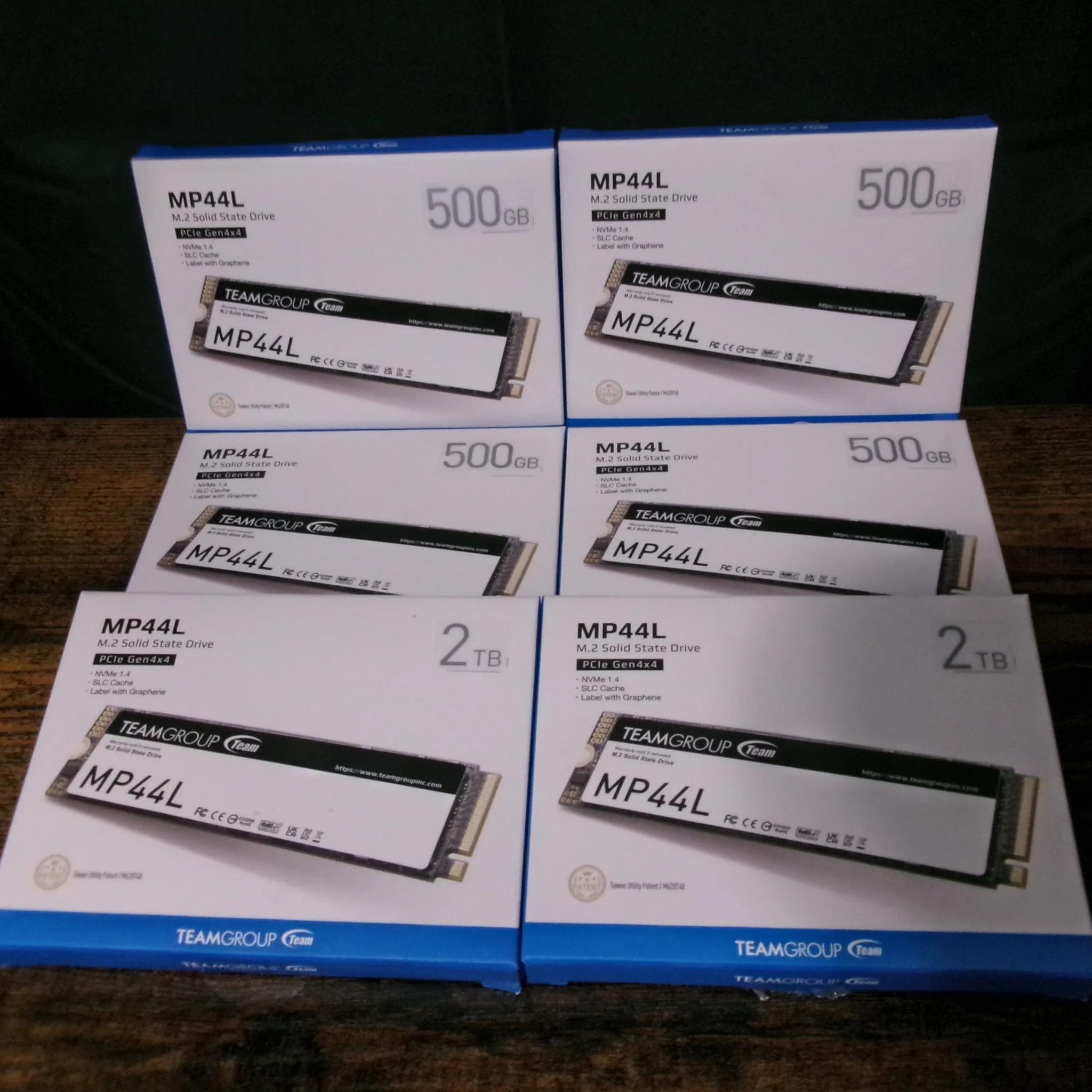 TeamGroup 6TB(6x M.2) Pcie4.0 NVME Lot