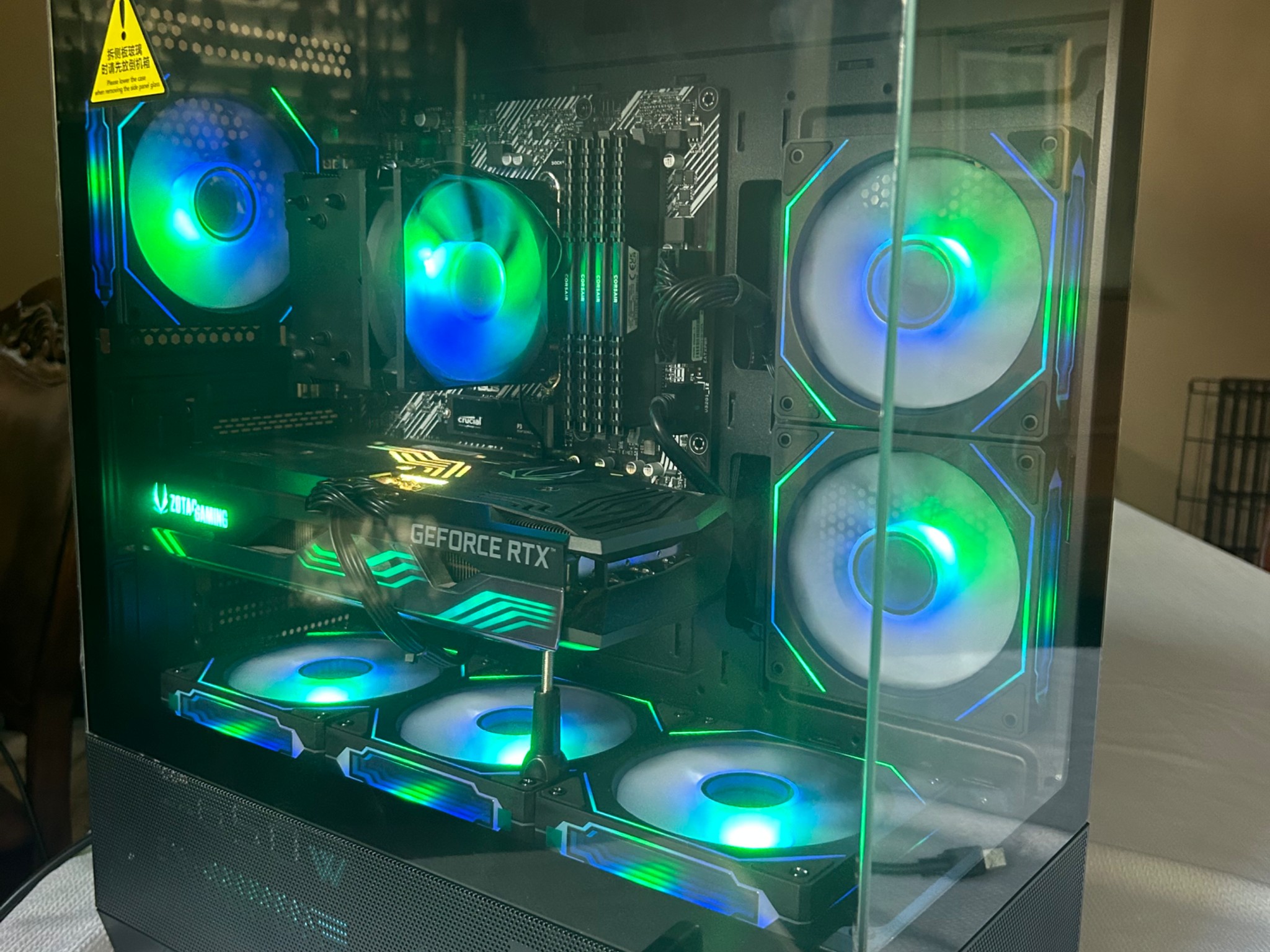 RTX 3070 Gaming PC | 32GB DDR4 | 1TB NVMe SSD | Ryzen 5 3600X | ARGB Build