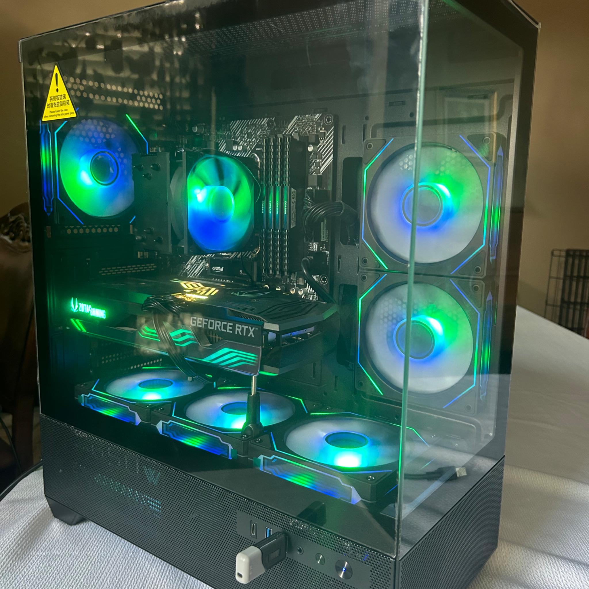 RTX 3070 Gaming PC | 32GB DDR4 | 1TB NVMe SSD | Ryzen 5 3600X | ARGB Build