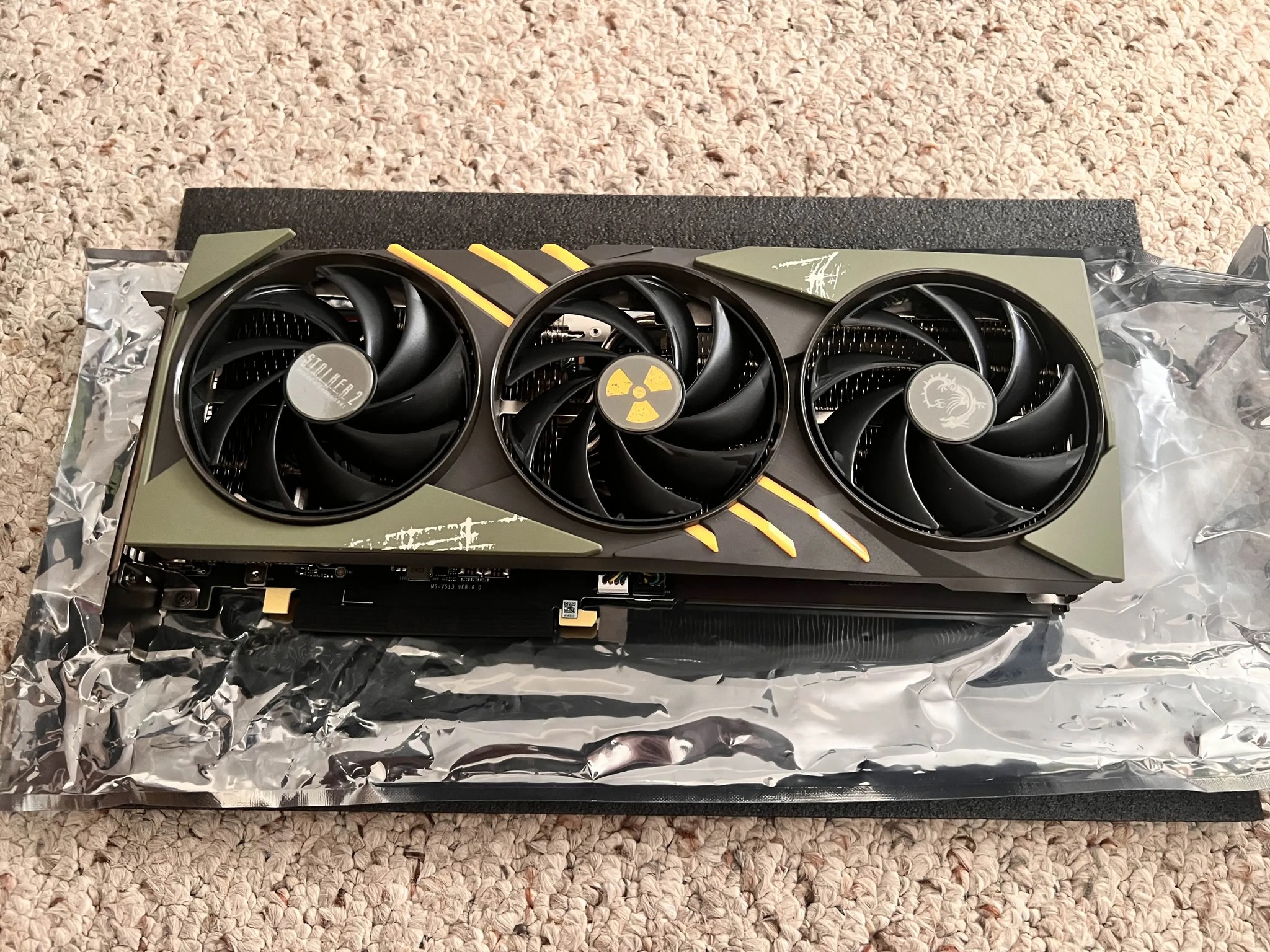 MSI 4070ti Super SLIM STALKER 2 Special/Limited Edition (READ DESCRIPTION!)
