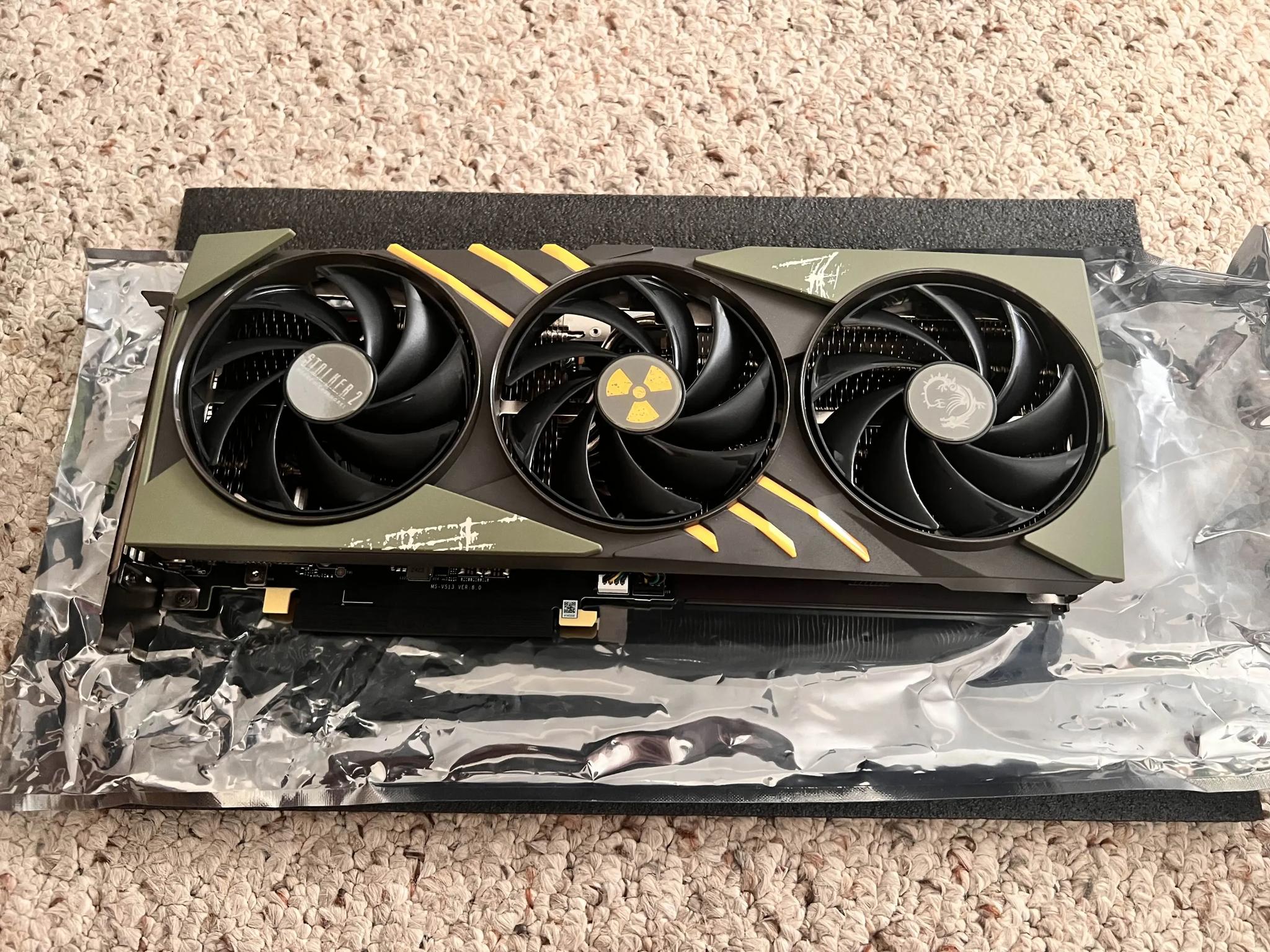 MSI 4070ti Super SLIM STALKER 2 Special/Limited Edition (READ DESCRIPTION!)