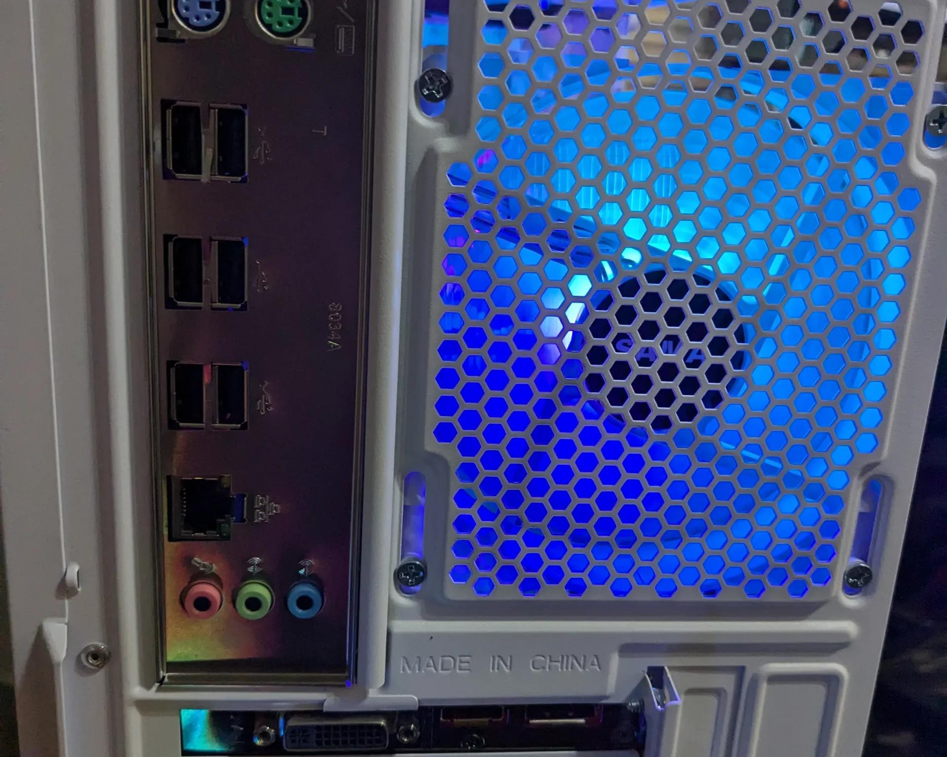 SCRATCH AND DENT Xeon 6 Core, GTX 970 4GB, 16GB RAM, 480GB SSD, WiFi, RGB (No Glass Panel!)