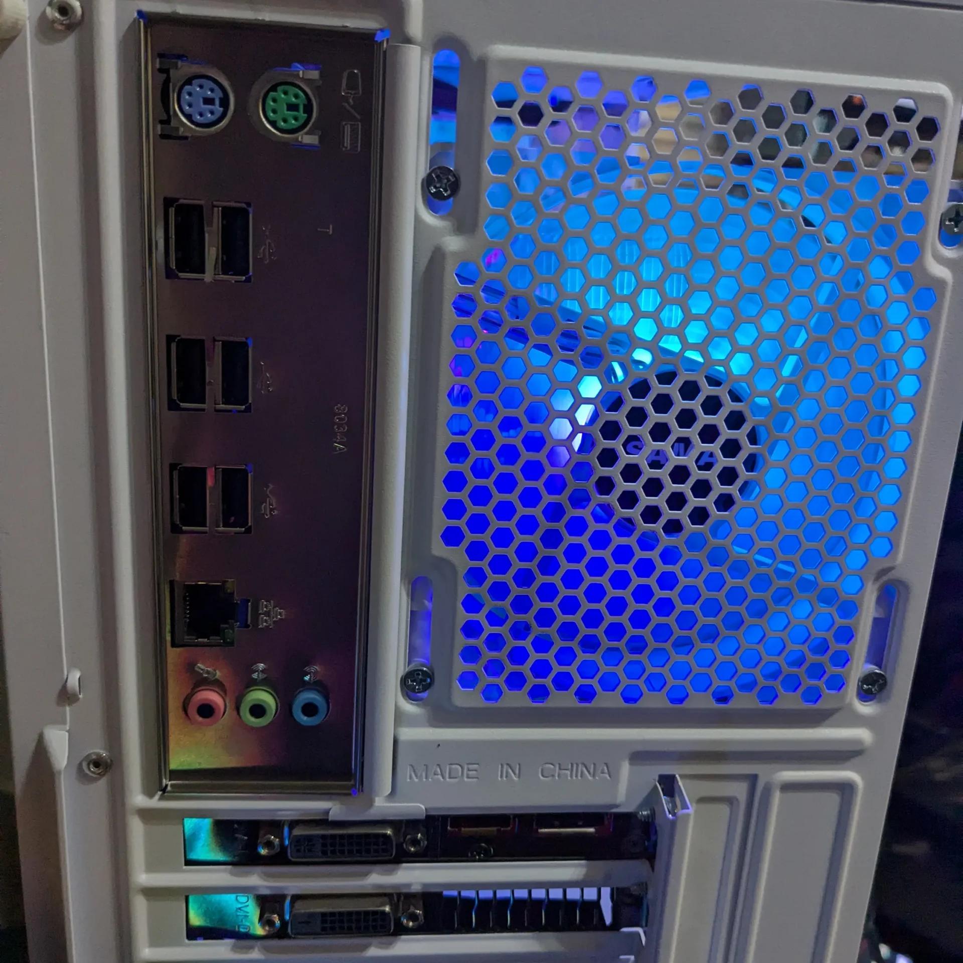 SCRATCH AND DENT Xeon 6 Core, GTX 970 4GB, 16GB RAM, 480GB SSD, WiFi, RGB (No Glass Panel!)