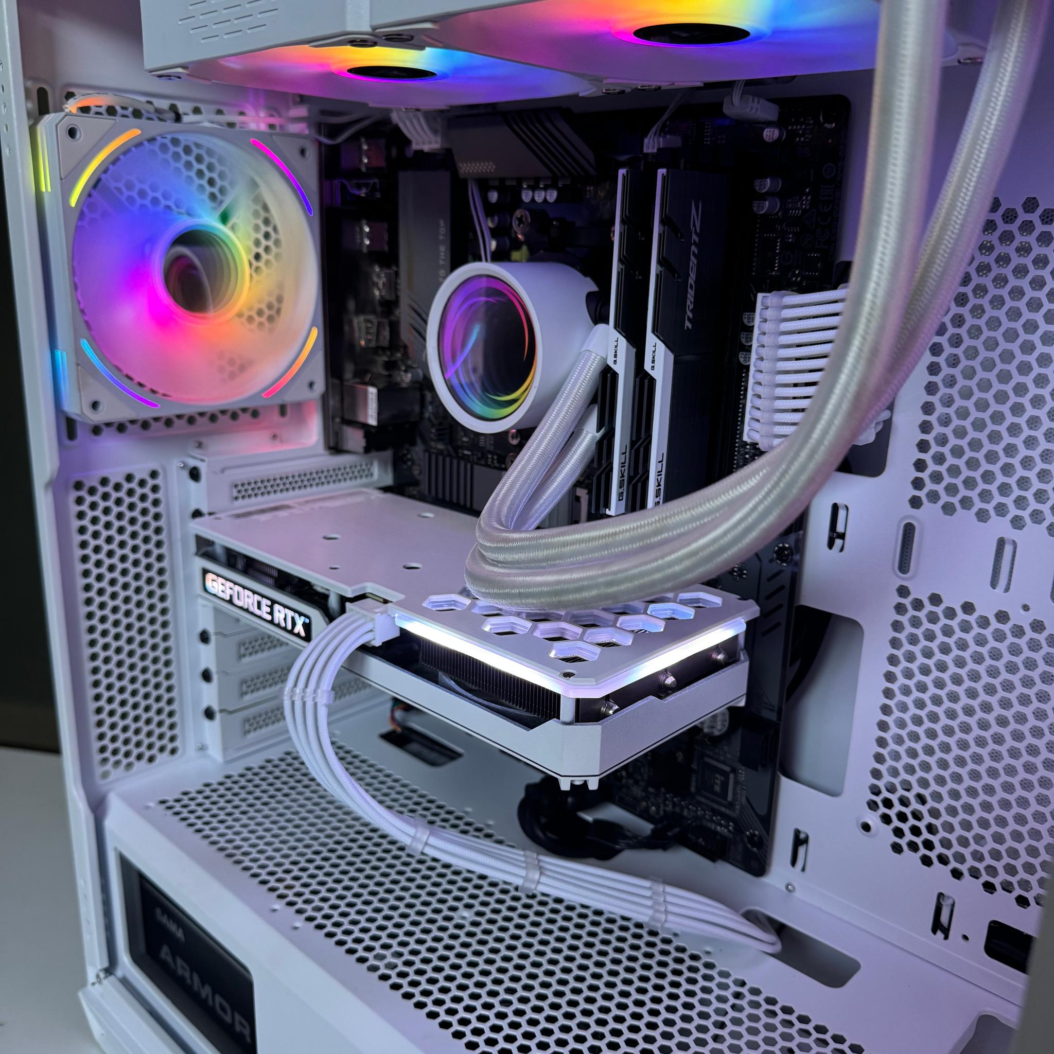 Infinity Frost | Custom Gaming PC | 3060 TI - R5 3600 - 16GB Ram - 512 Nvme