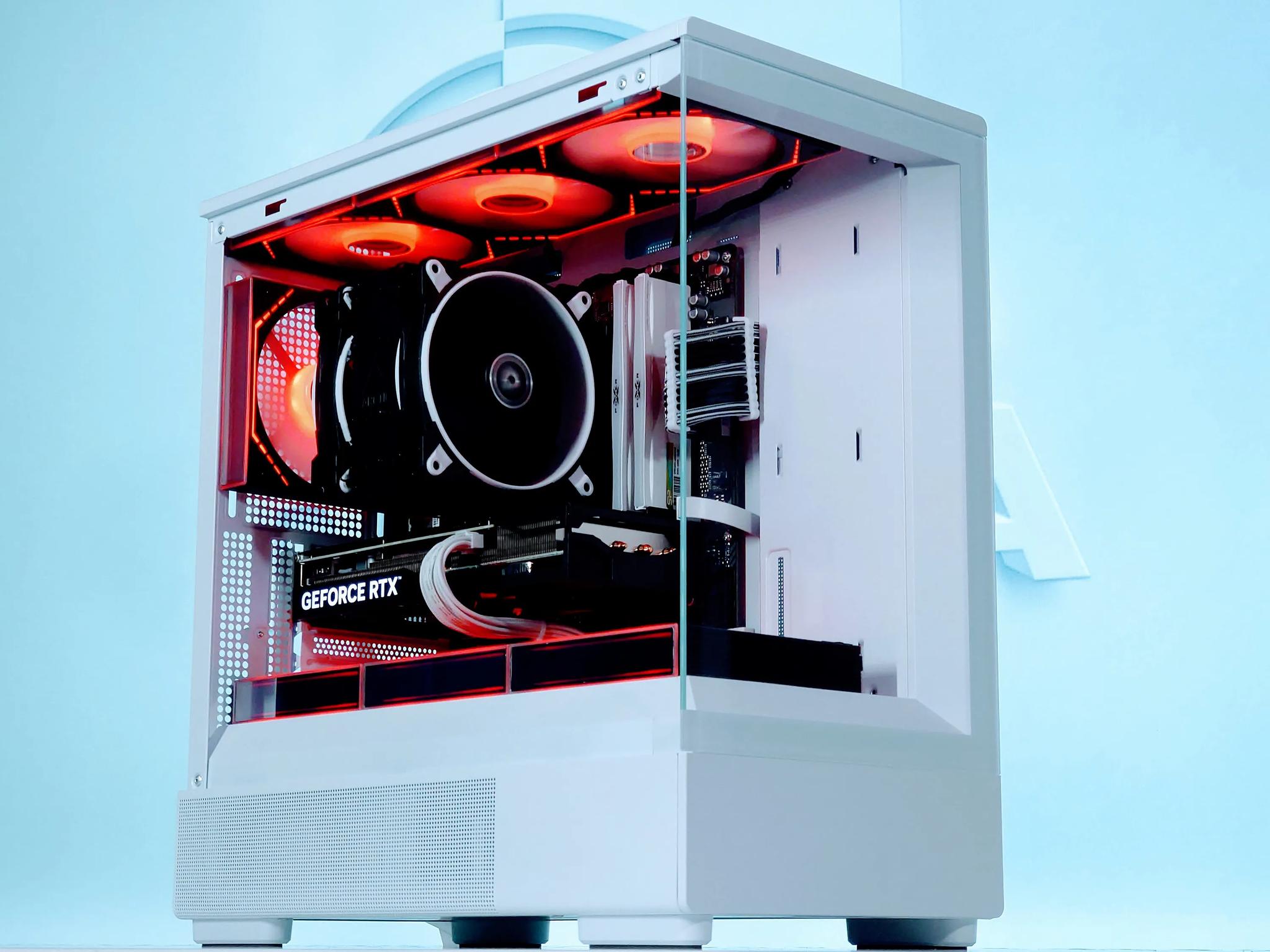 🤍🐼Gaming PC🐻‍❄️Nvidia RTX 4070 Super 12GB🐻‍❄️Intel i7 12700KF🐻‍❄️32GB DDR4🐻‍❄️1TB NVME Gen4