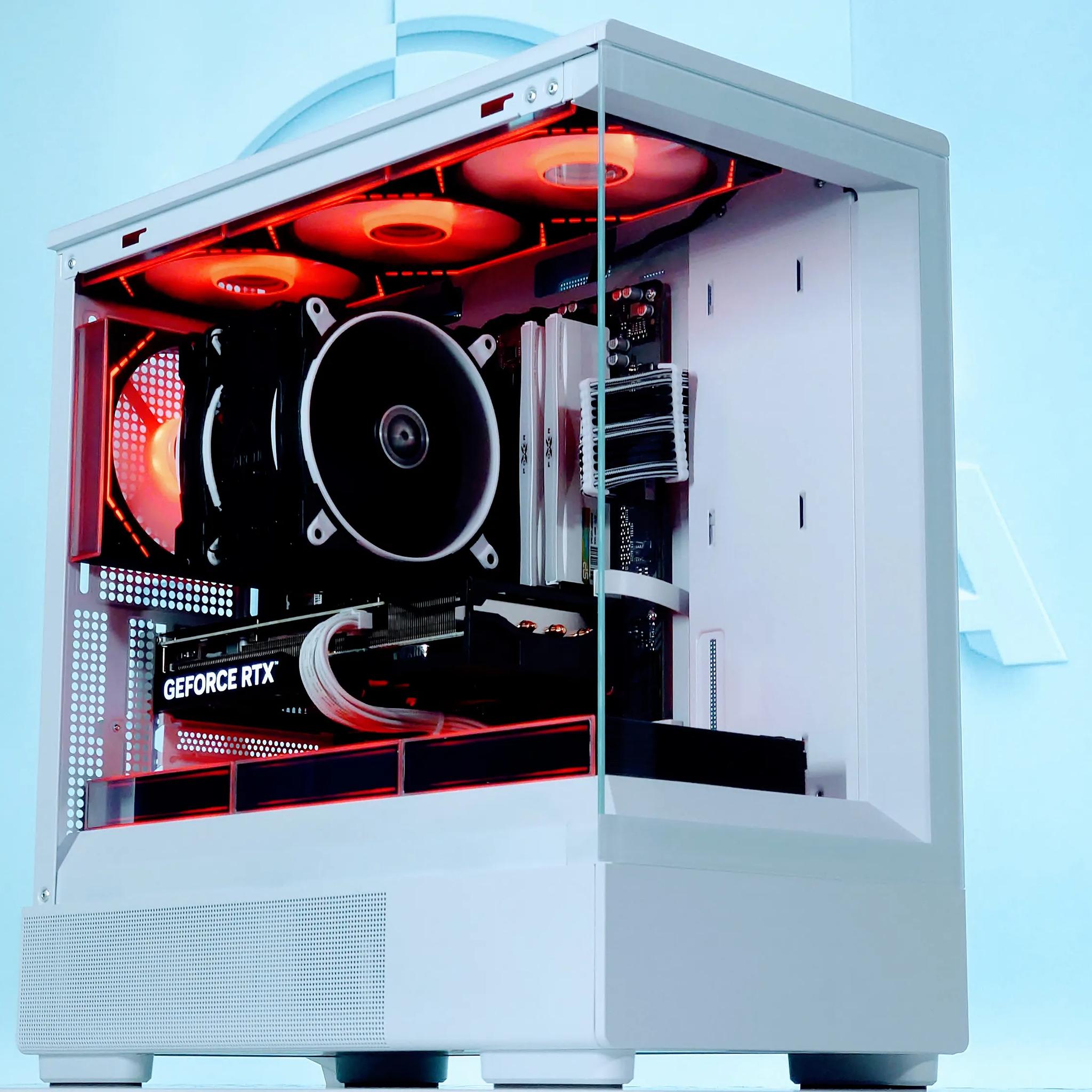 🤍🐼Gaming PC🐻‍❄️Nvidia RTX 4070 Super 12GB🐻‍❄️Intel i7 12700KF🐻‍❄️32GB DDR4🐻‍❄️1TB NVME Gen4
