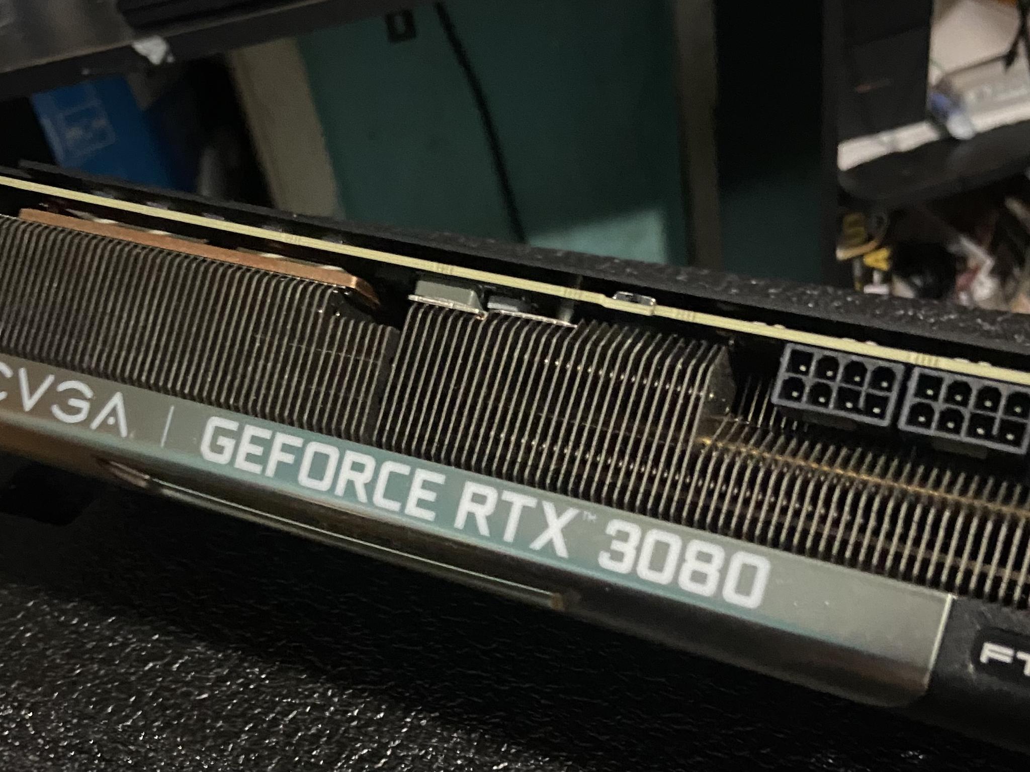 NVIDIA 3080 EVGA FTW3 ultra edition