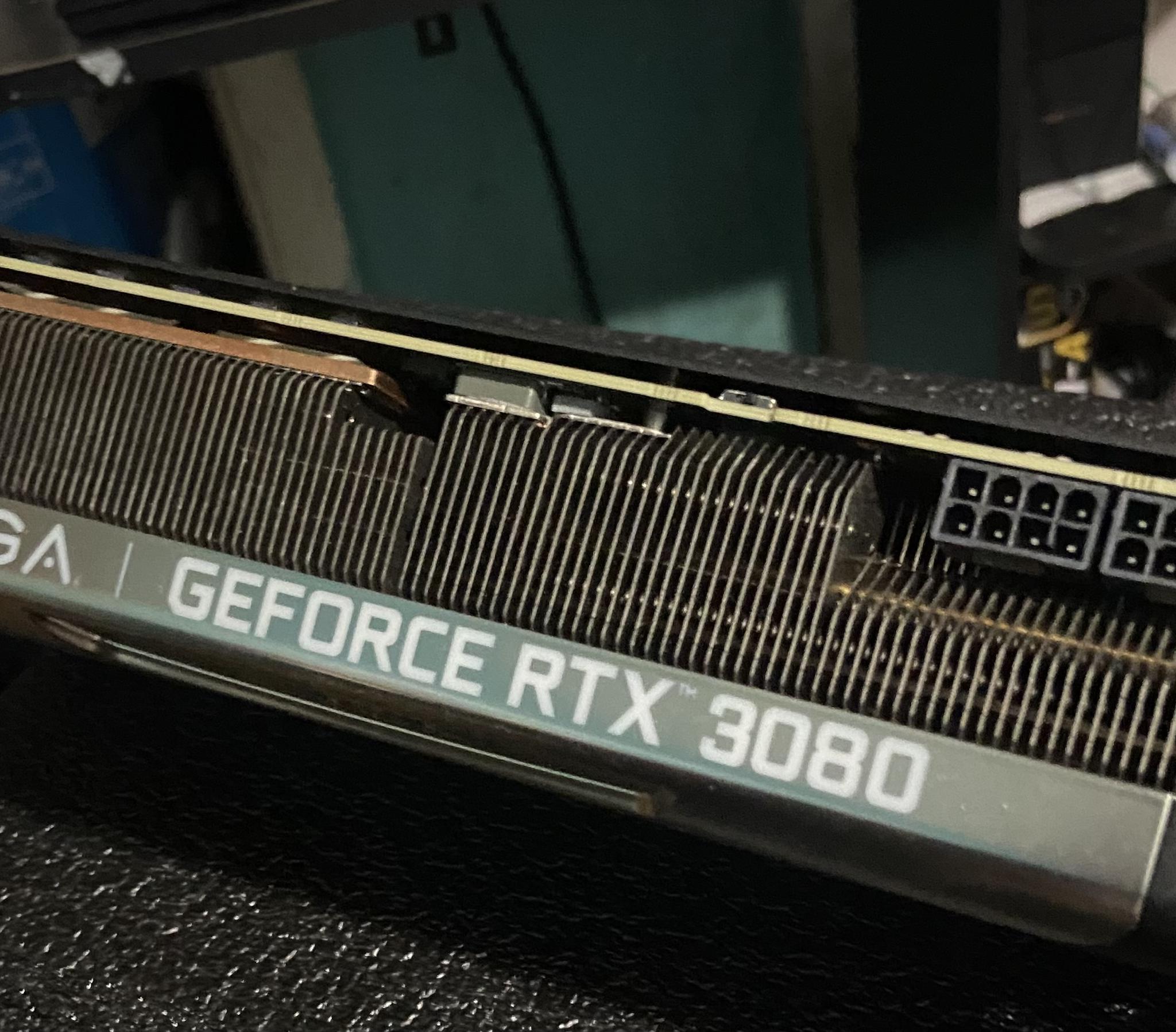 NVIDIA 3080 EVGA FTW3 ultra edition