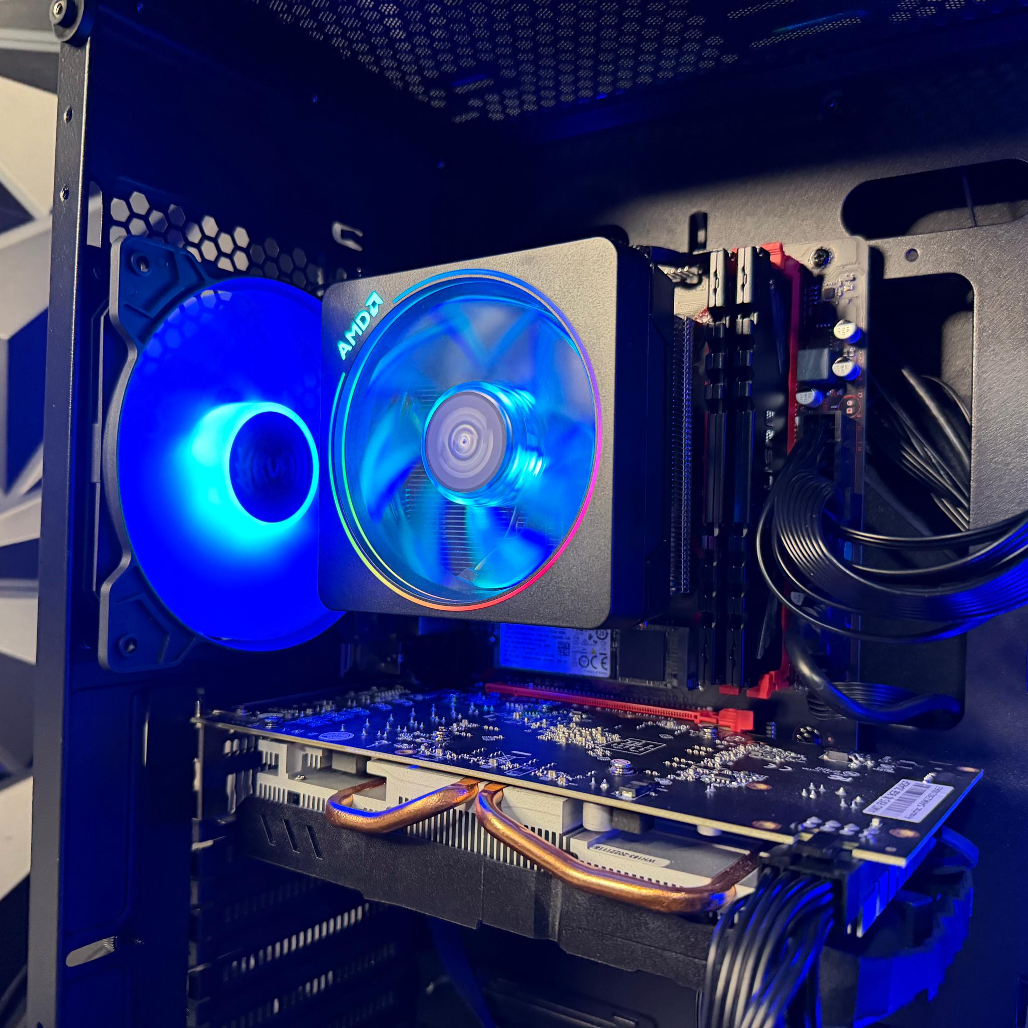 🔥 💸 Budget Baddie 💸 🔥 Ryzen5 3600| RX 580 8 GB | 16 GB DDR4|512 GB  NVMe