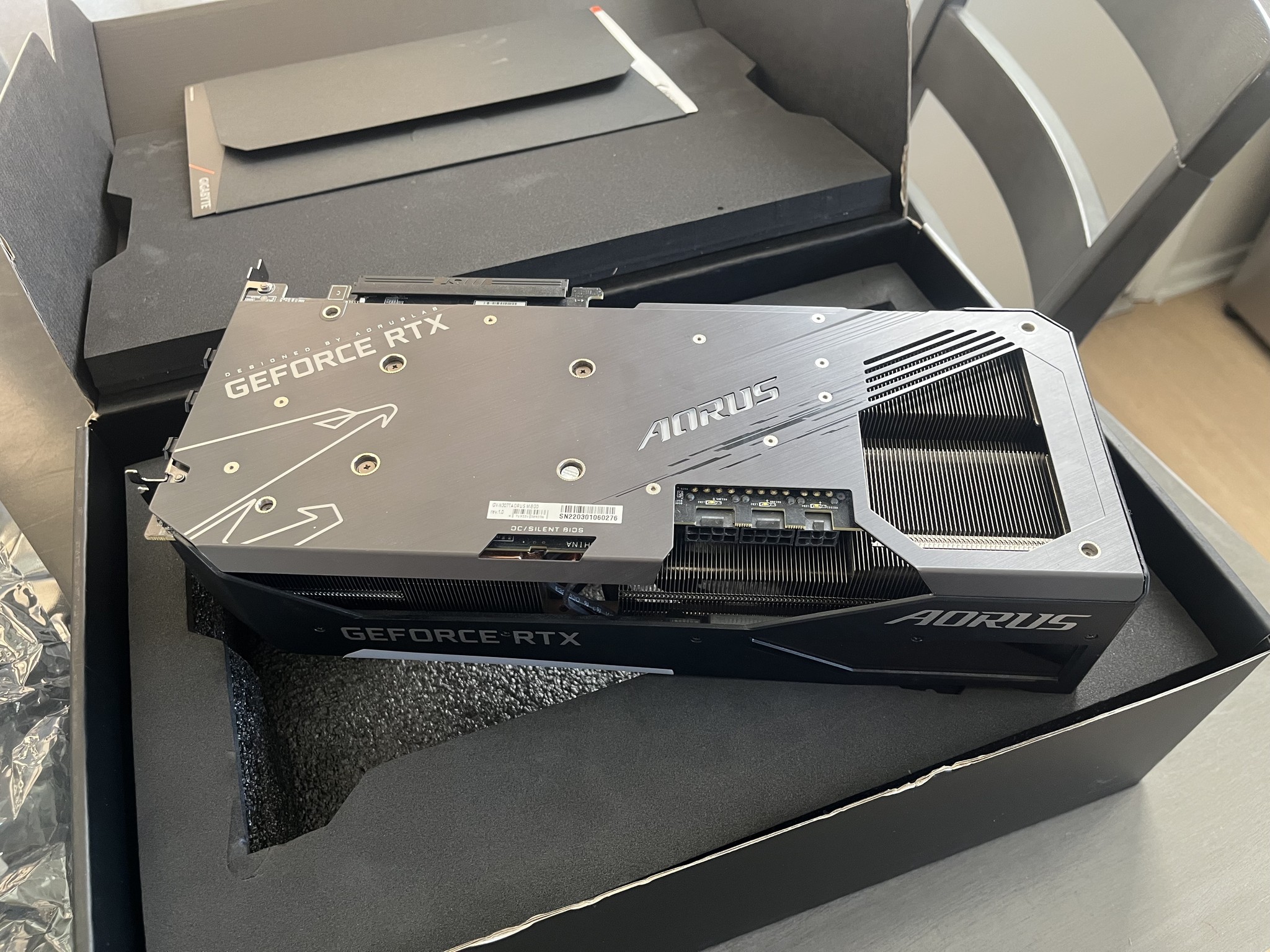 Gigabyte AORUS GeForce RTX 3070 Ti MASTER 8G