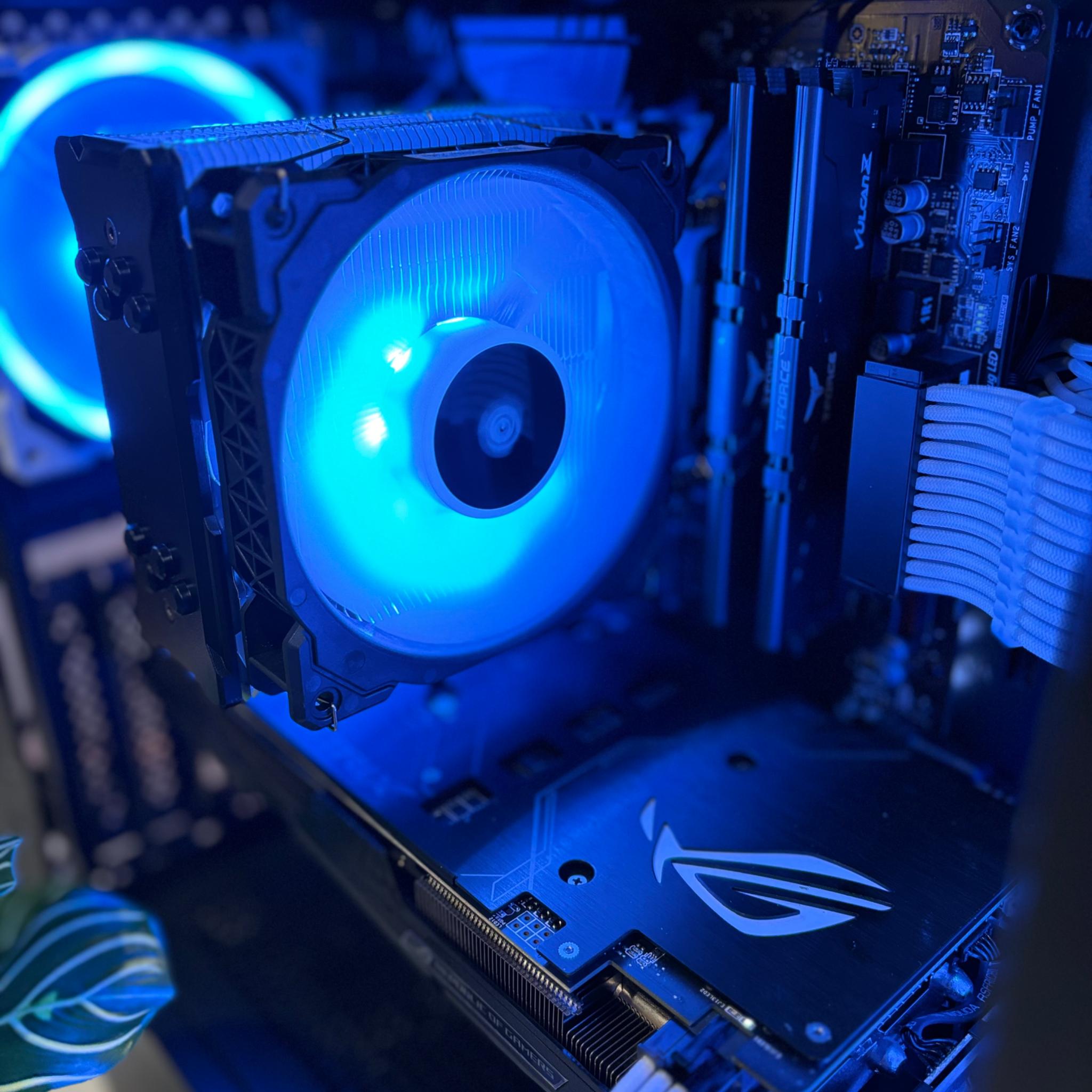 For Sale 1080P Gaming PC with Intel i7-8700k and ASUS ROG GeForce GTX 1070 8GB GPU