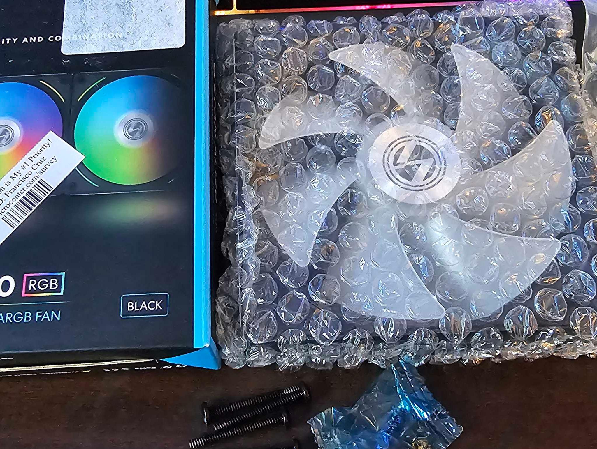 Lian-Li AL120 Unifan Black, single