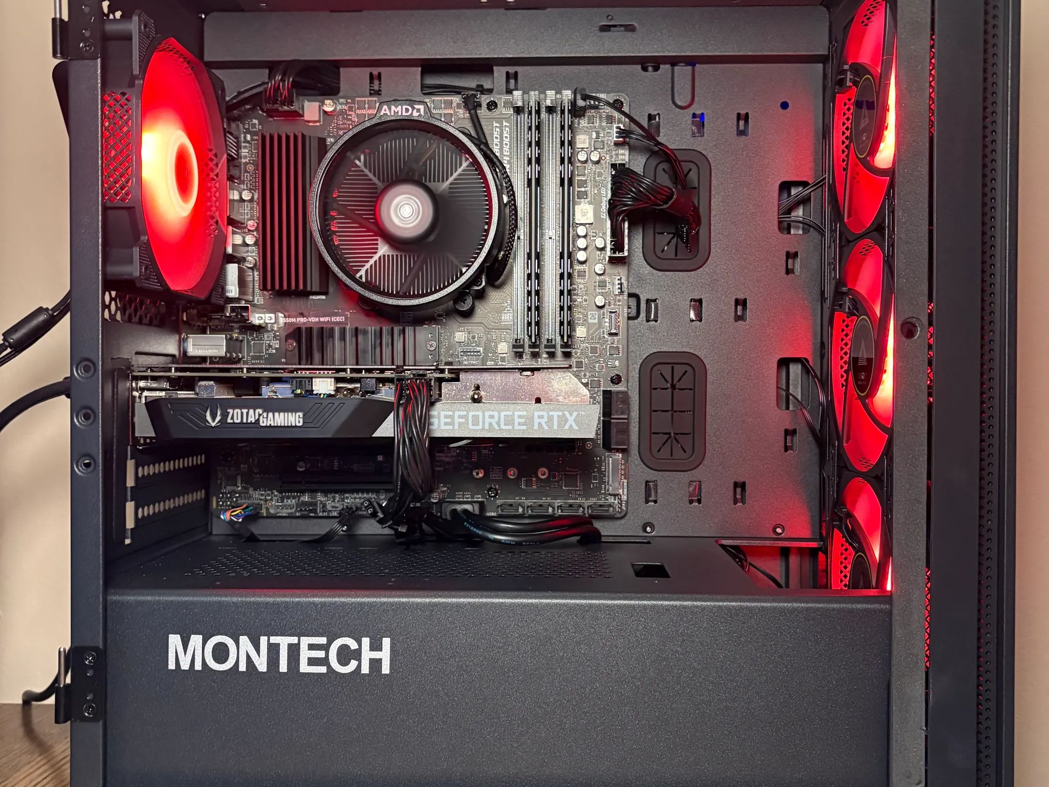 Gaming PC | 3060 12gb | Ryzen 5 3600 | Montech Air 100 | Wifi & Ethernet | Air Cooled | Fortnite