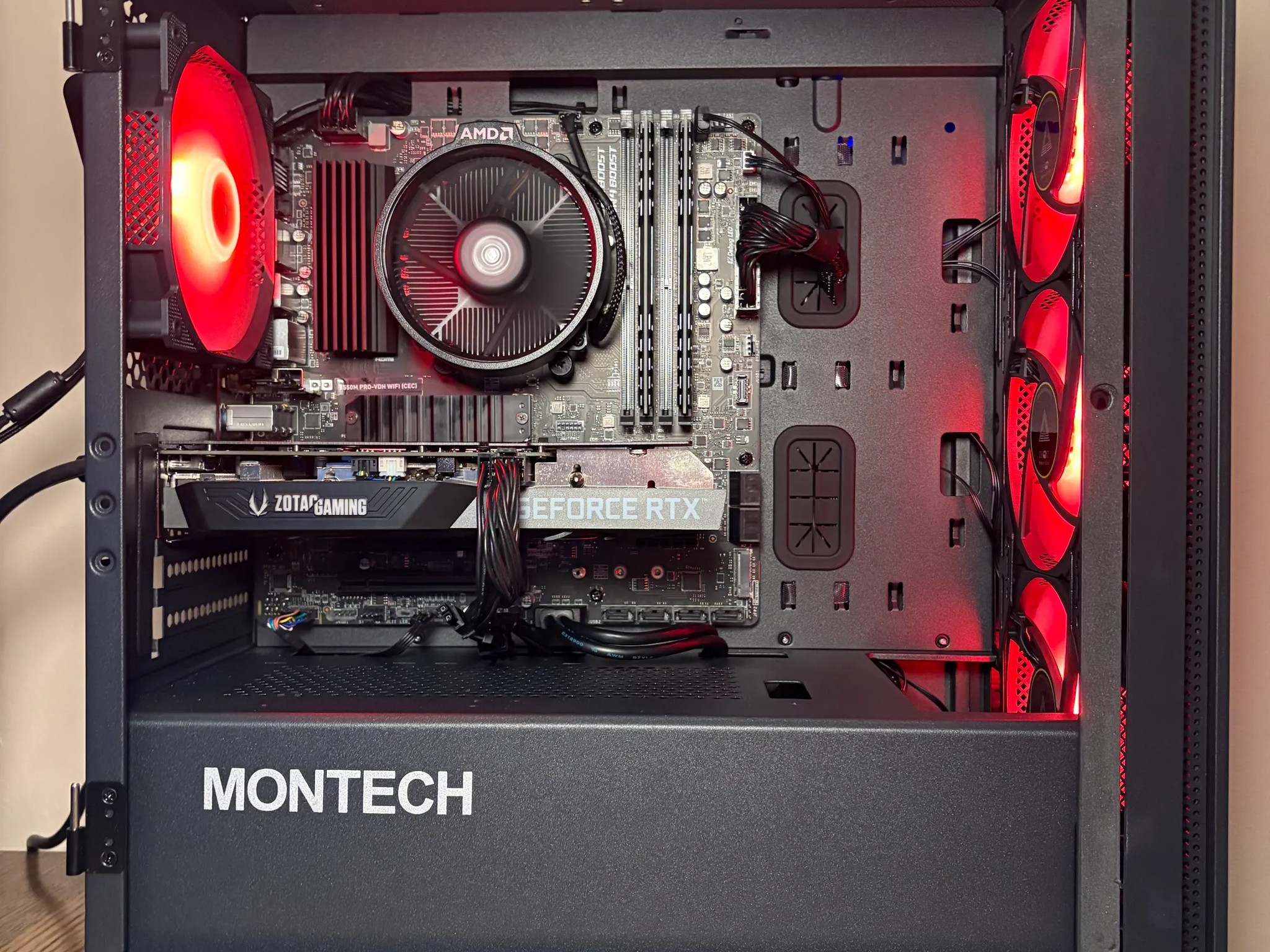 Gaming PC | 3060 12gb | Ryzen 5 3600 | Montech Air 100 | Wifi & Ethernet | Air Cooled | Fortnite