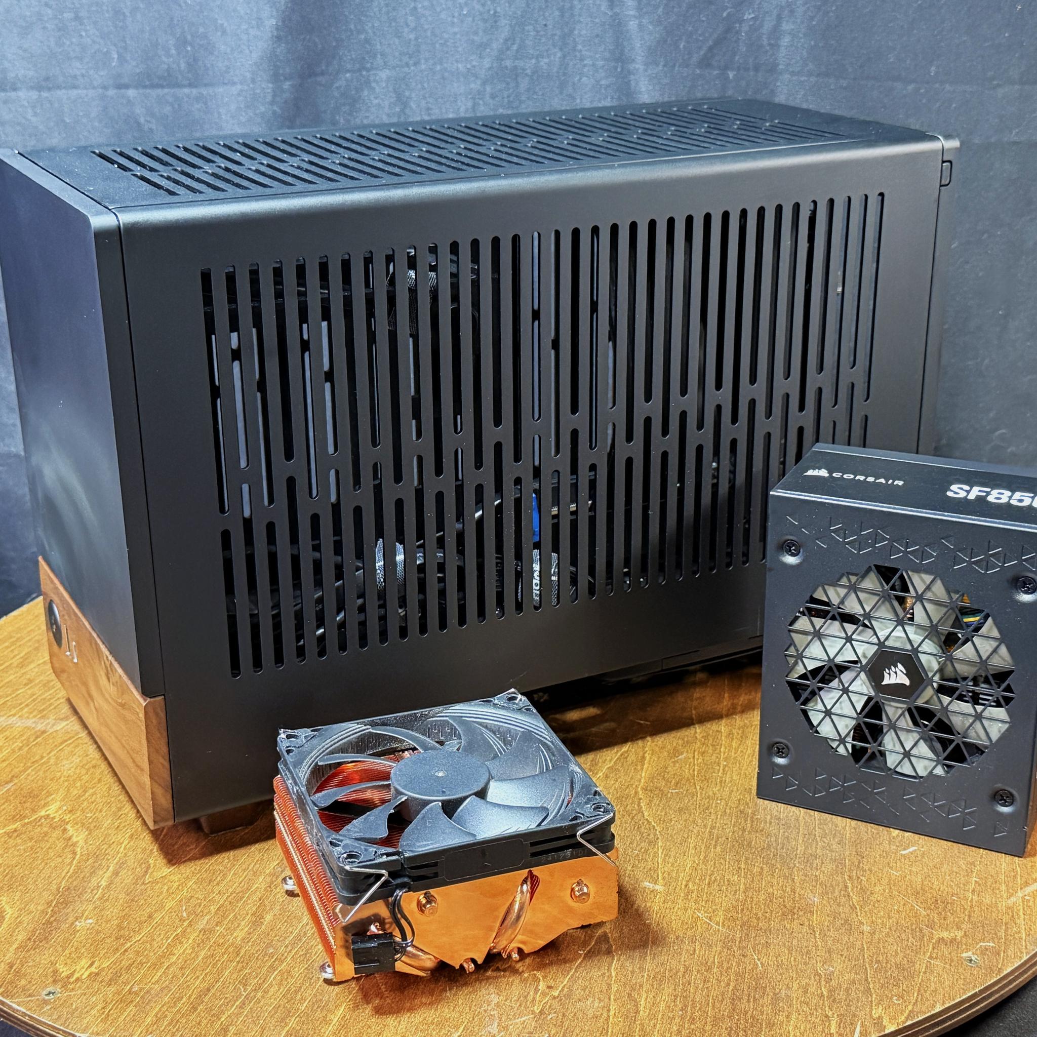Fractal Terra Build Combo - includes case, 850W PSU, CPU cooler + extras