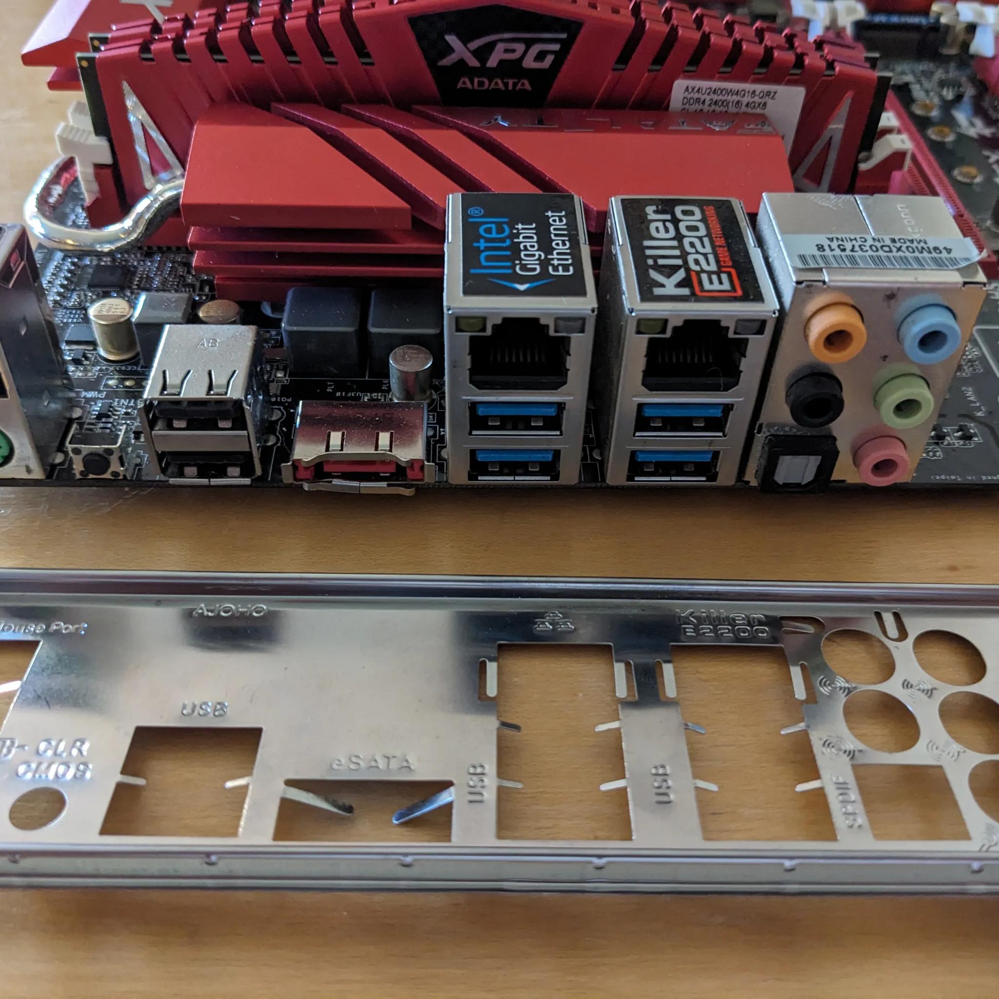 X99 Combo: ASRock X99M Killer + I7-5820K + 16GB DDR4 RAM! Tested working!