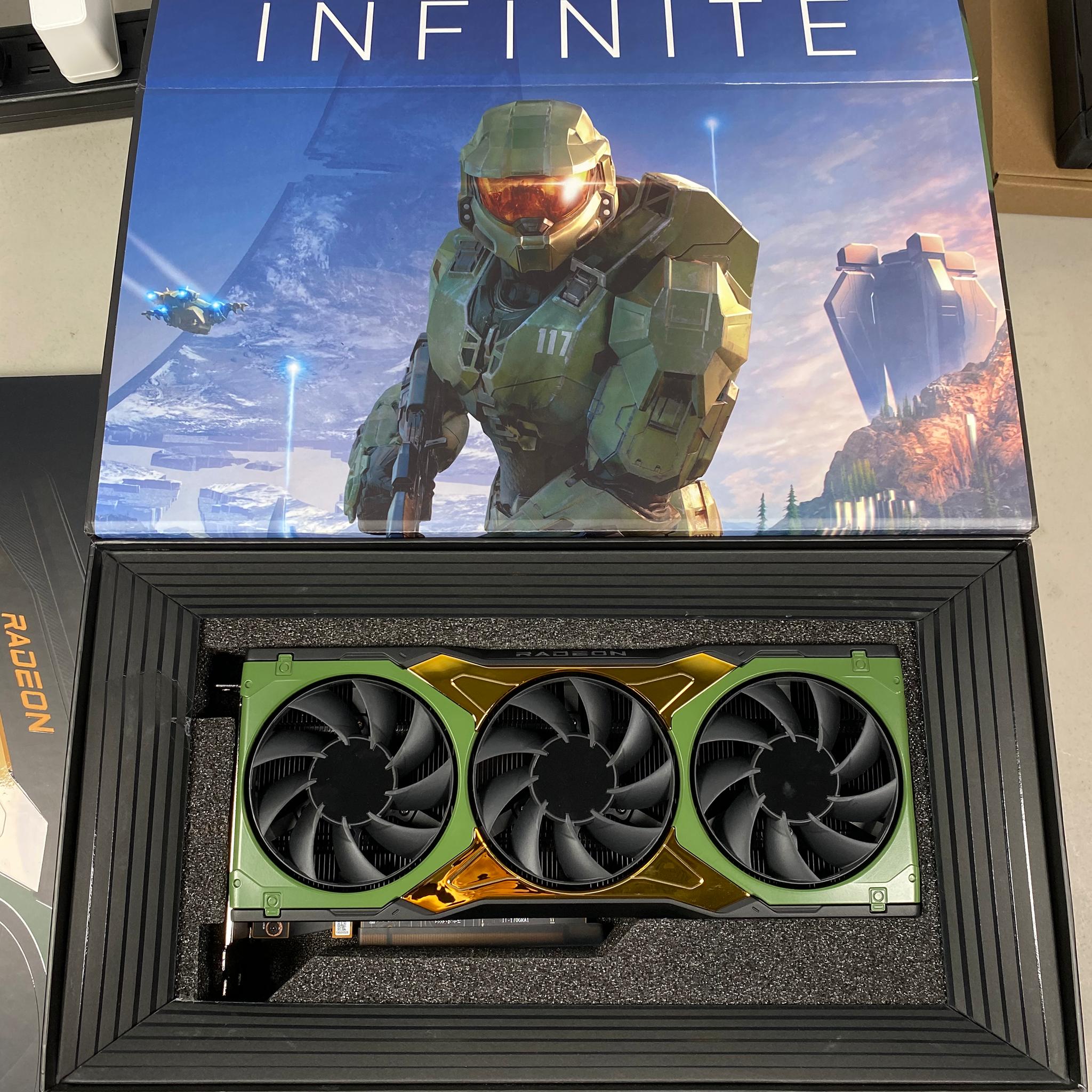 (1 of 117) Limited Edition Halo Infinite AMD Radeon RX 6900 XT