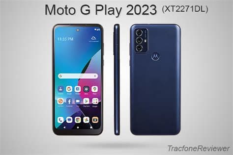Motorola Moto G Play 2023, 32gb ROM, 3gb RAM, Blue, Locked AT&T