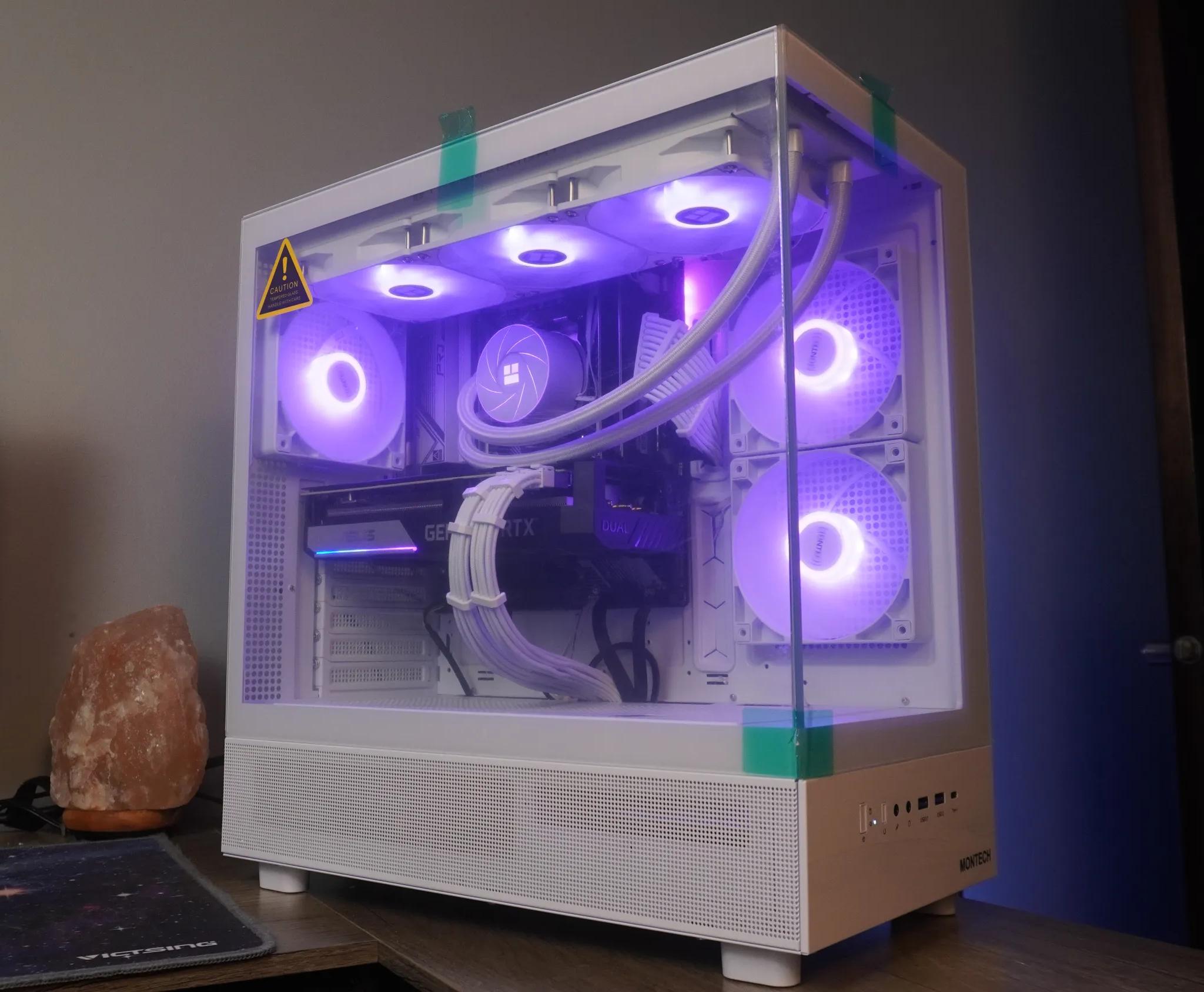 ❄🤍AESTHETIC🤍❄ 1440p/4K MACHINE 💚RTX 3070 🧡 Ryzen 5 7600x | 1TB NVME | 32GB...