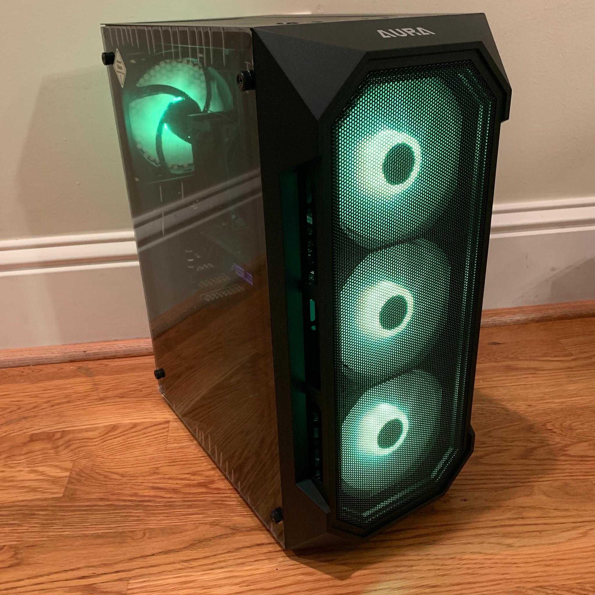 NVIDIA GTX 1070 R5 3600 CUSTOM RGB GAMING PC 16GB DDR4 512GB SSD WINDOWS 10 INSTALLED