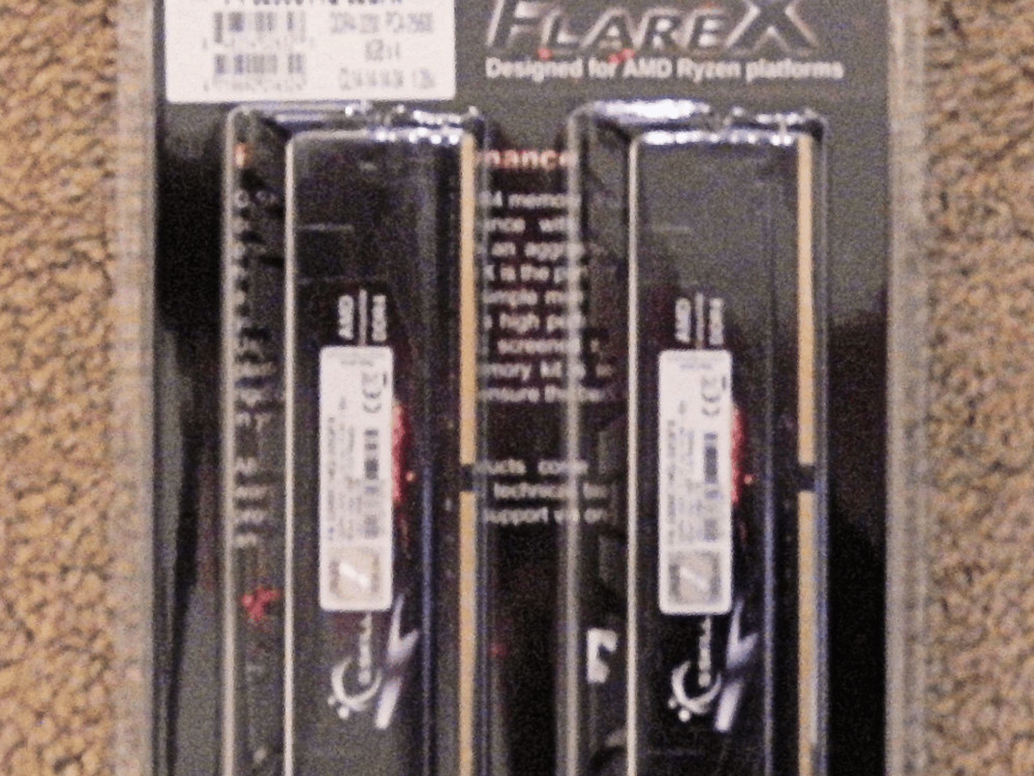G.SKILL FLARE X DDR4 3200MHZ PC4-25600 32GB (4X8GB) QUAD KIT F4-3200C14Q-32GFX