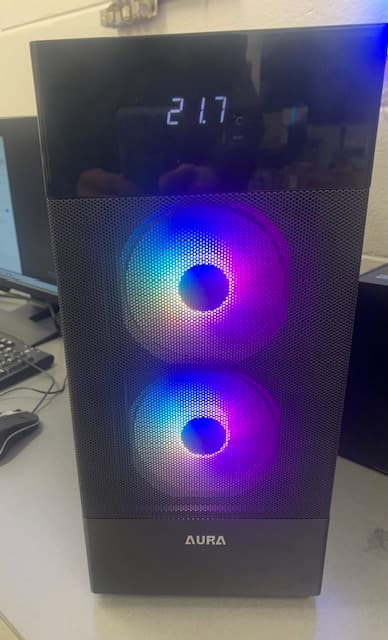 Black Aura  - Ryzen 7 5700X3d - RTX 5060