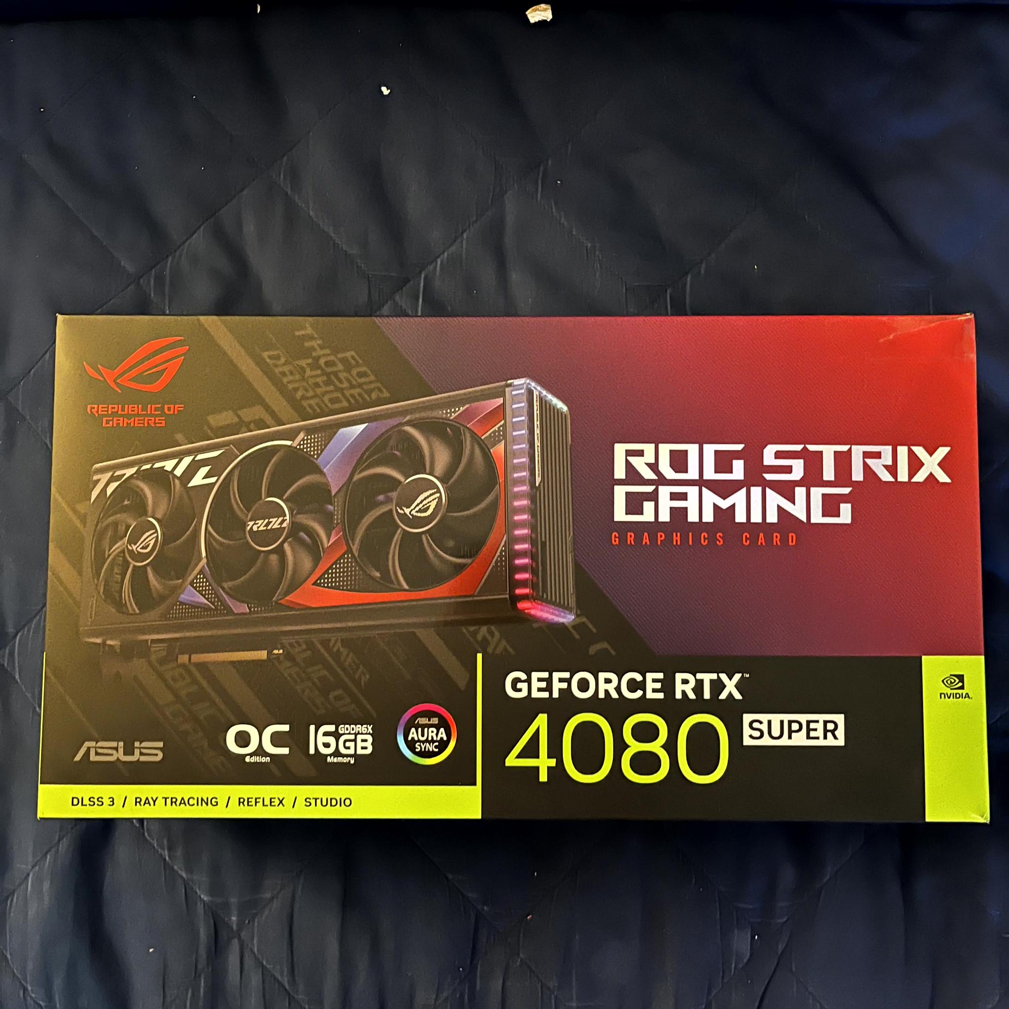 RTX™ 4080 SUPER OC Edition 16GB - (ROG Strix GeForce RTX™ 4080 SUPER 16GB GDDR6X OC Edition)