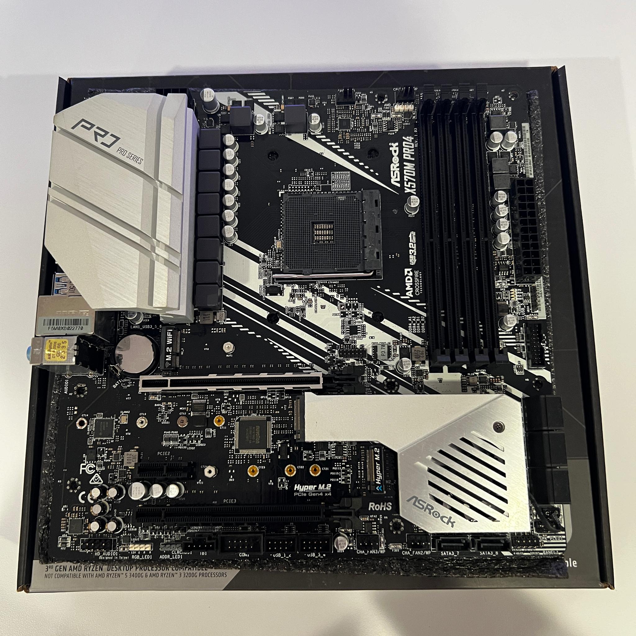 ASRock X570M Pro4 AM4 Motherboard