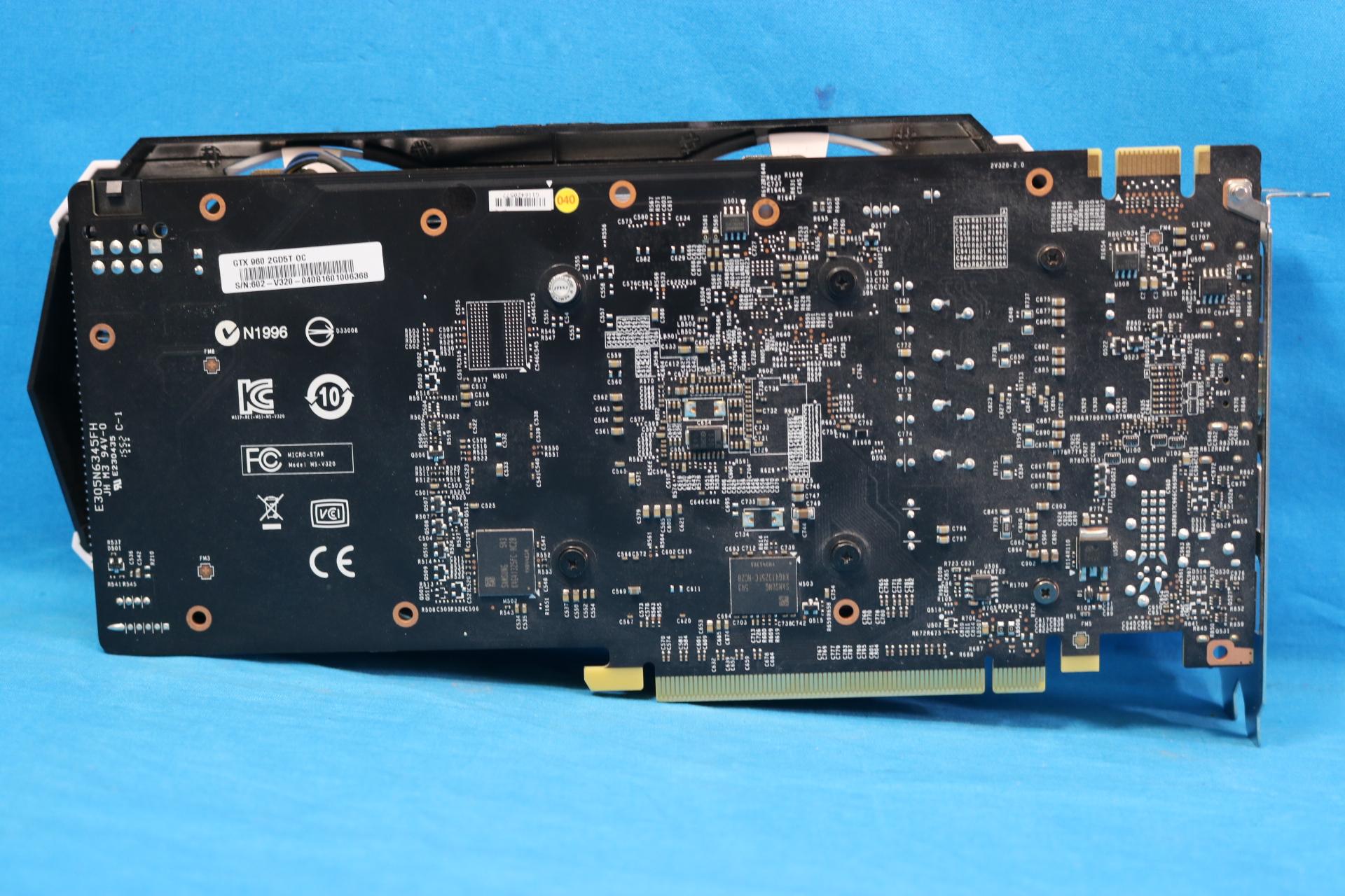 MSI NVIDIA GeForce GTX 960 OC 2GB GDDR5 PCIe 3.0 x16 Desktop GPU - 4151254102