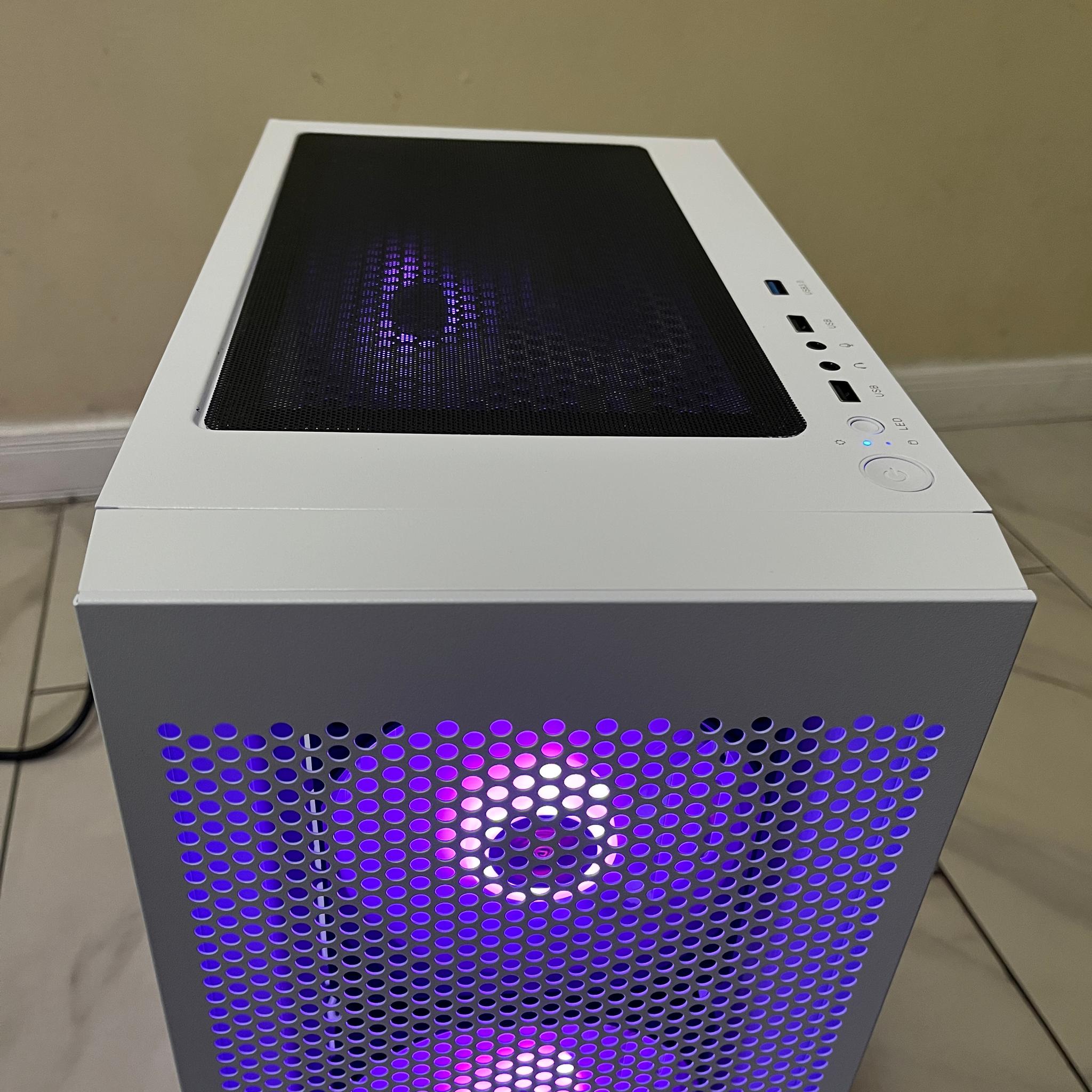 🖥️🔥NVIDIA RTX 2060 Super, Intel i5-7500, 16GB RAM, 870 GB Storage, High Performance RGB Gaming PC