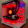Water Cooled Intel 10 Core Gaming PC GTX 1070 1tb NVME SSD 16GB RAM WIFi WINDOWS 11 Pro