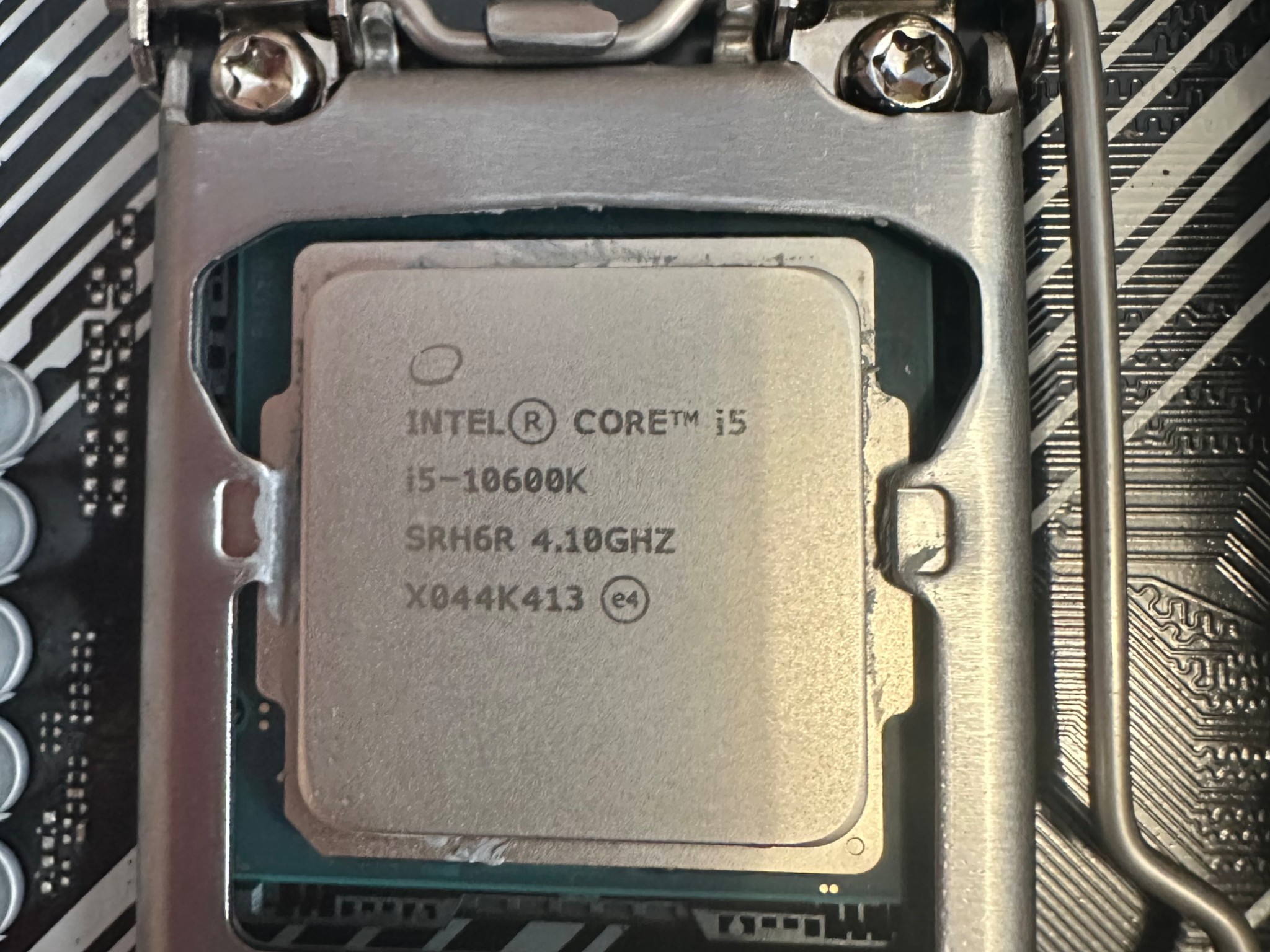 PC Part Bundle 10600k, Motherboard, and 16gb Ram