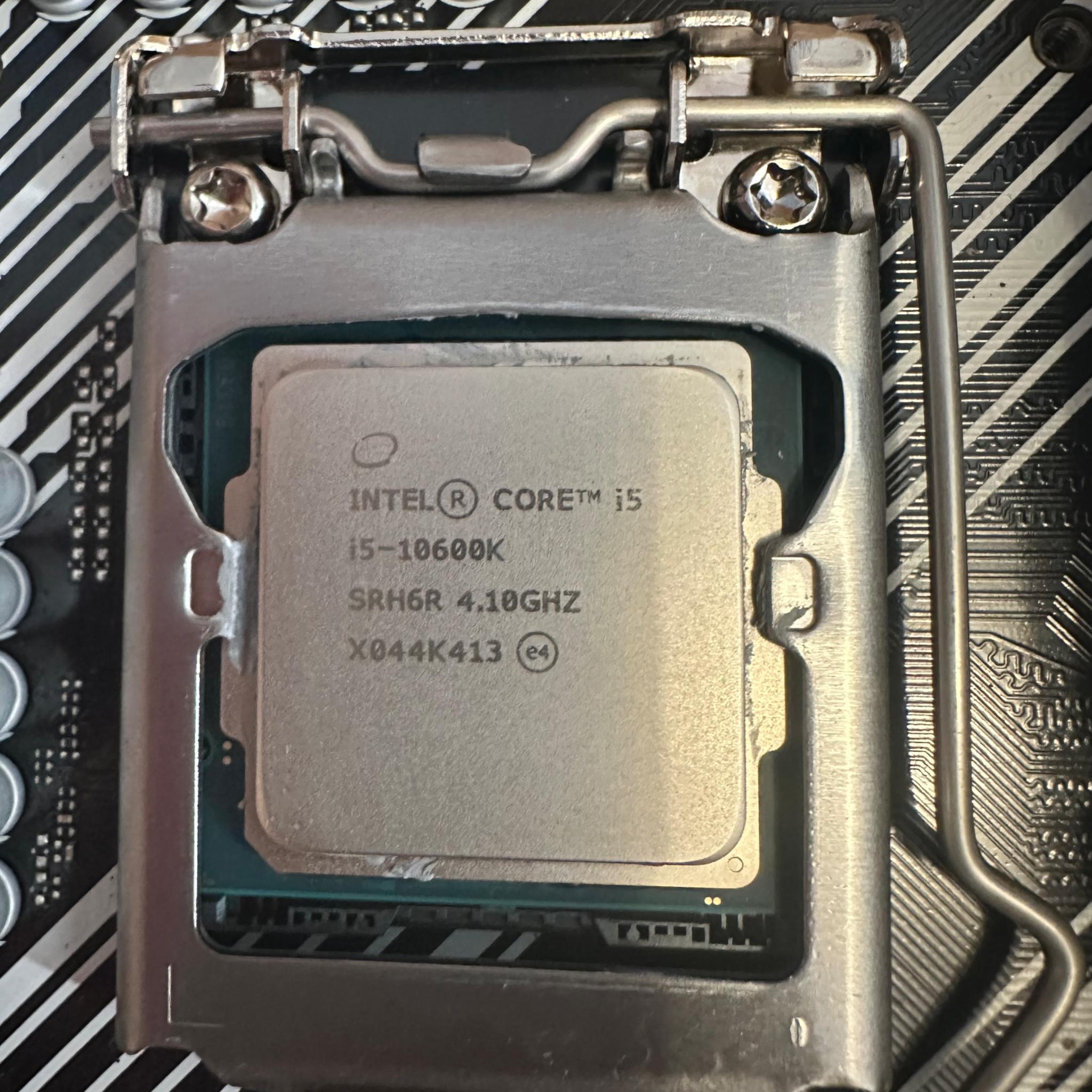PC Part Bundle 10600k, Motherboard, and 16gb Ram
