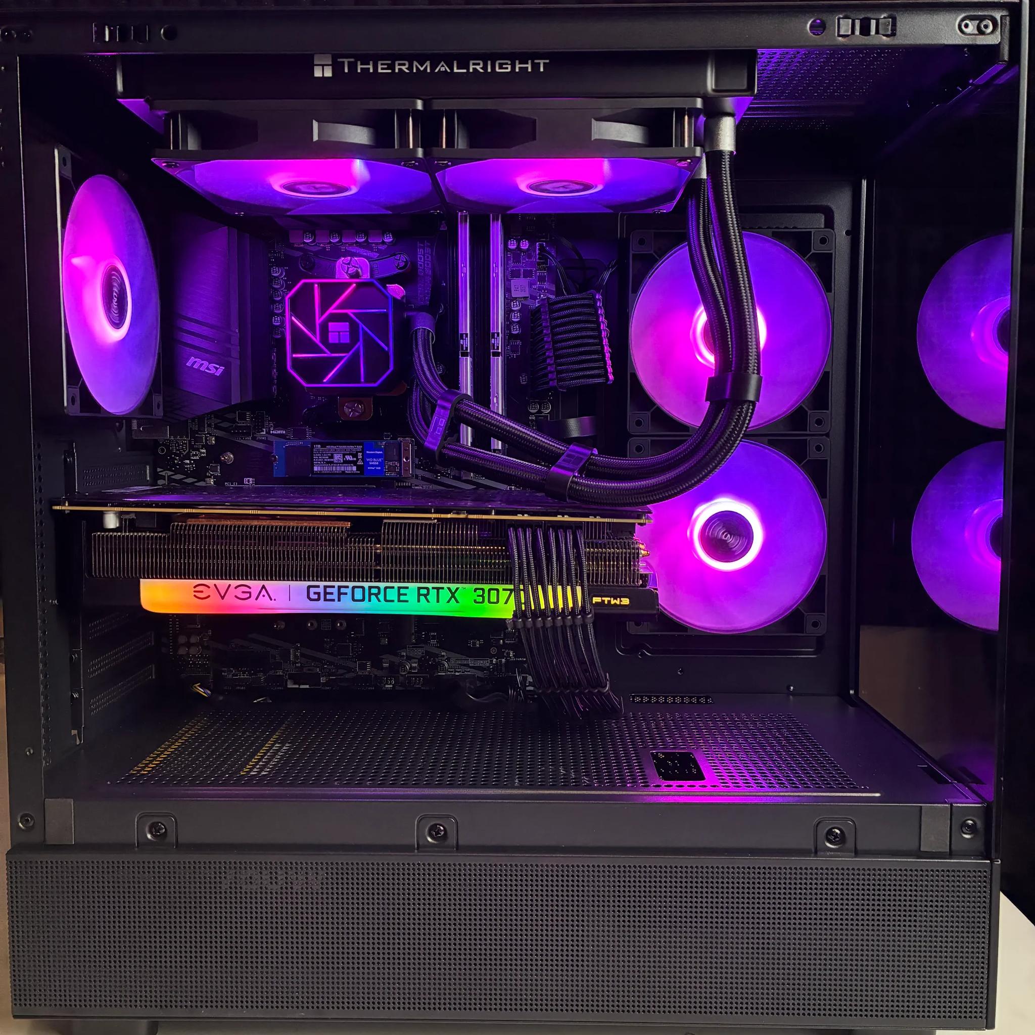 ⚫ Ryzen 7 5700X/RTX 3070 Gaming PC ⚫
