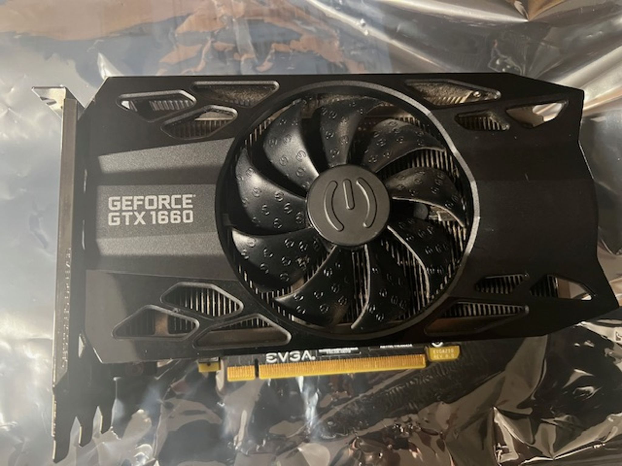 EVGA XC Gaming GeForce GTX 1660 Overclocked Single-Fan 6GB GDDR5 PCIe Graphics Card