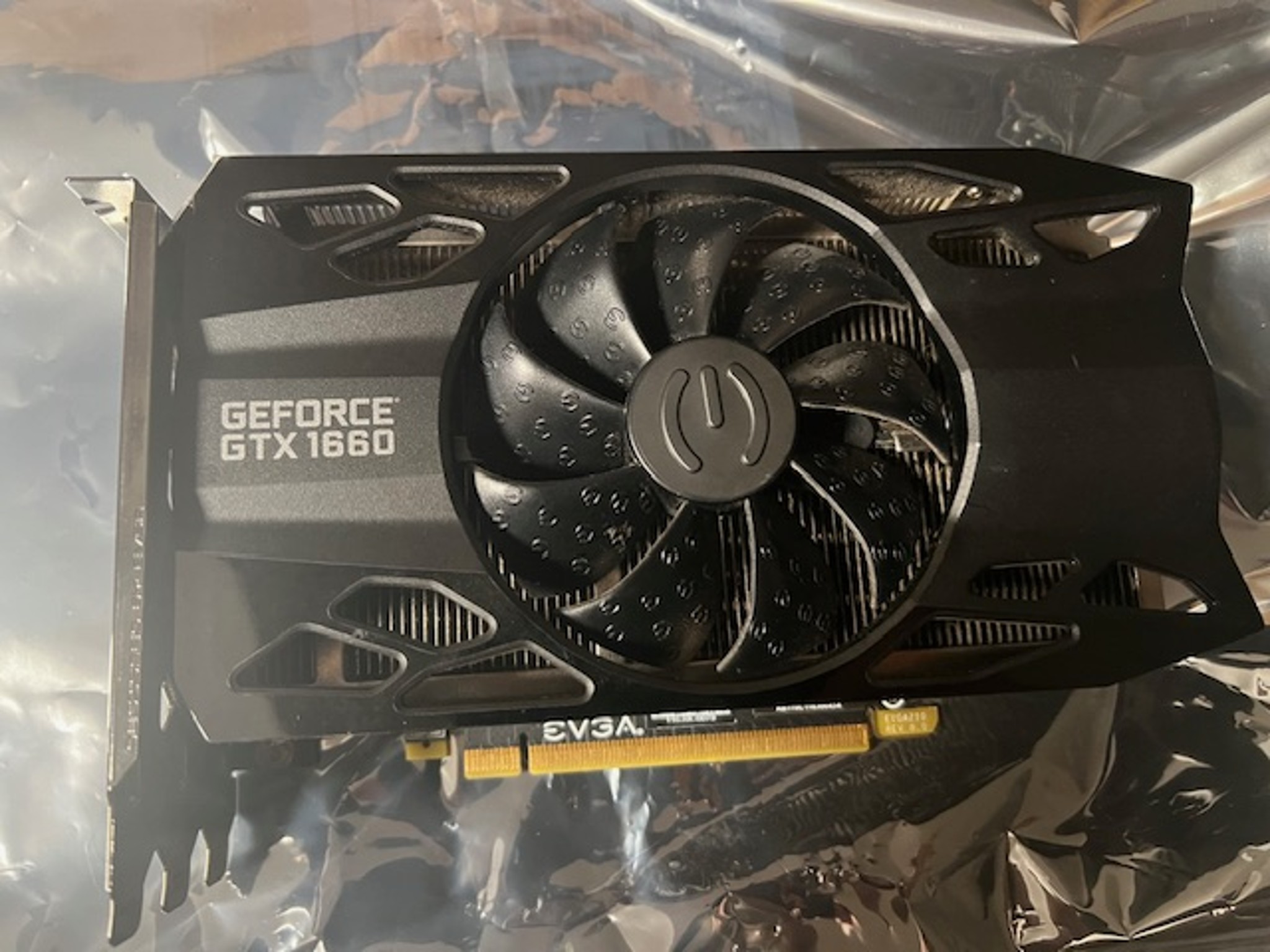 EVGA XC Gaming GeForce GTX 1660 Overclocked Single-Fan 6GB GDDR5 PCIe Graphics Card