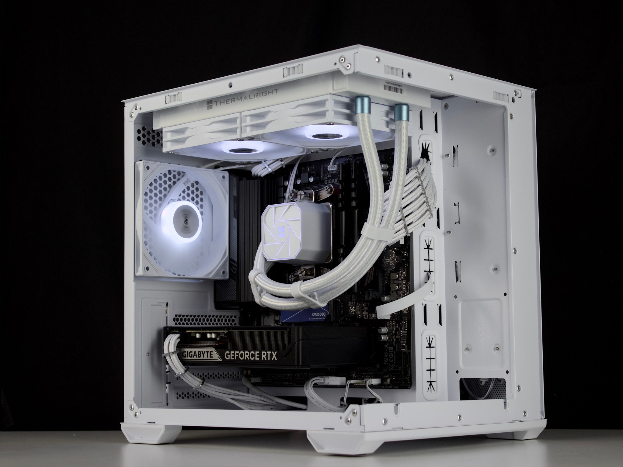 🧊❄️🧊 White Gaming PC – RTX 5060 TI, Ryzen 7 5700X, 32GB RAM, 1TB SSD - WiFi, BlueTooth 🧊❄️🧊