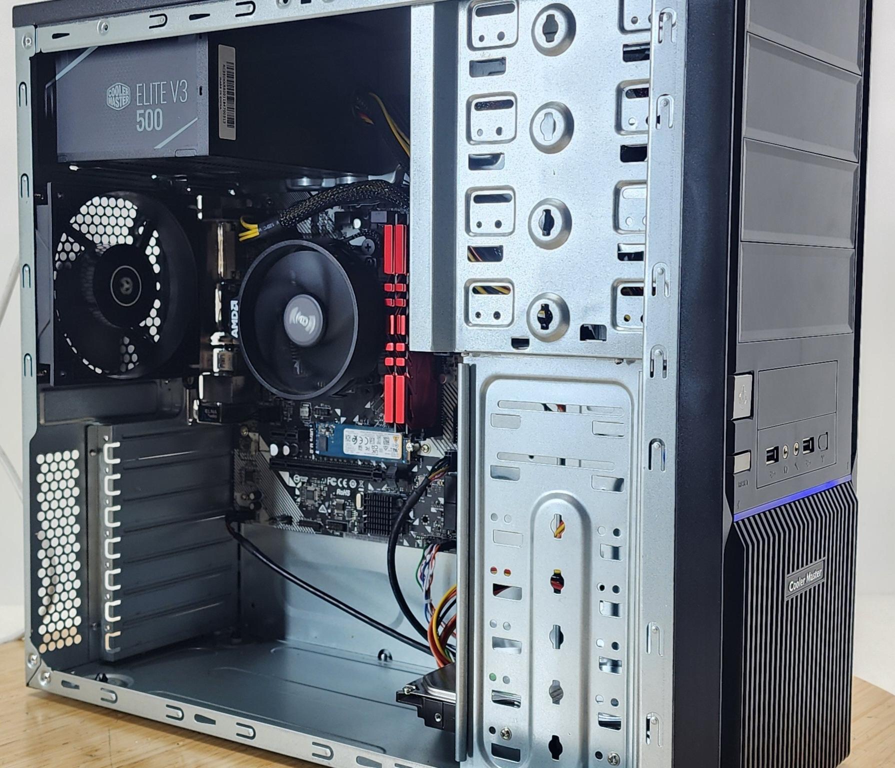 Gaming PC Ryzen 7 4700GE 16GB RAM 256GB SSD + 1TB HDD Radeon Graphics  Win11 PC