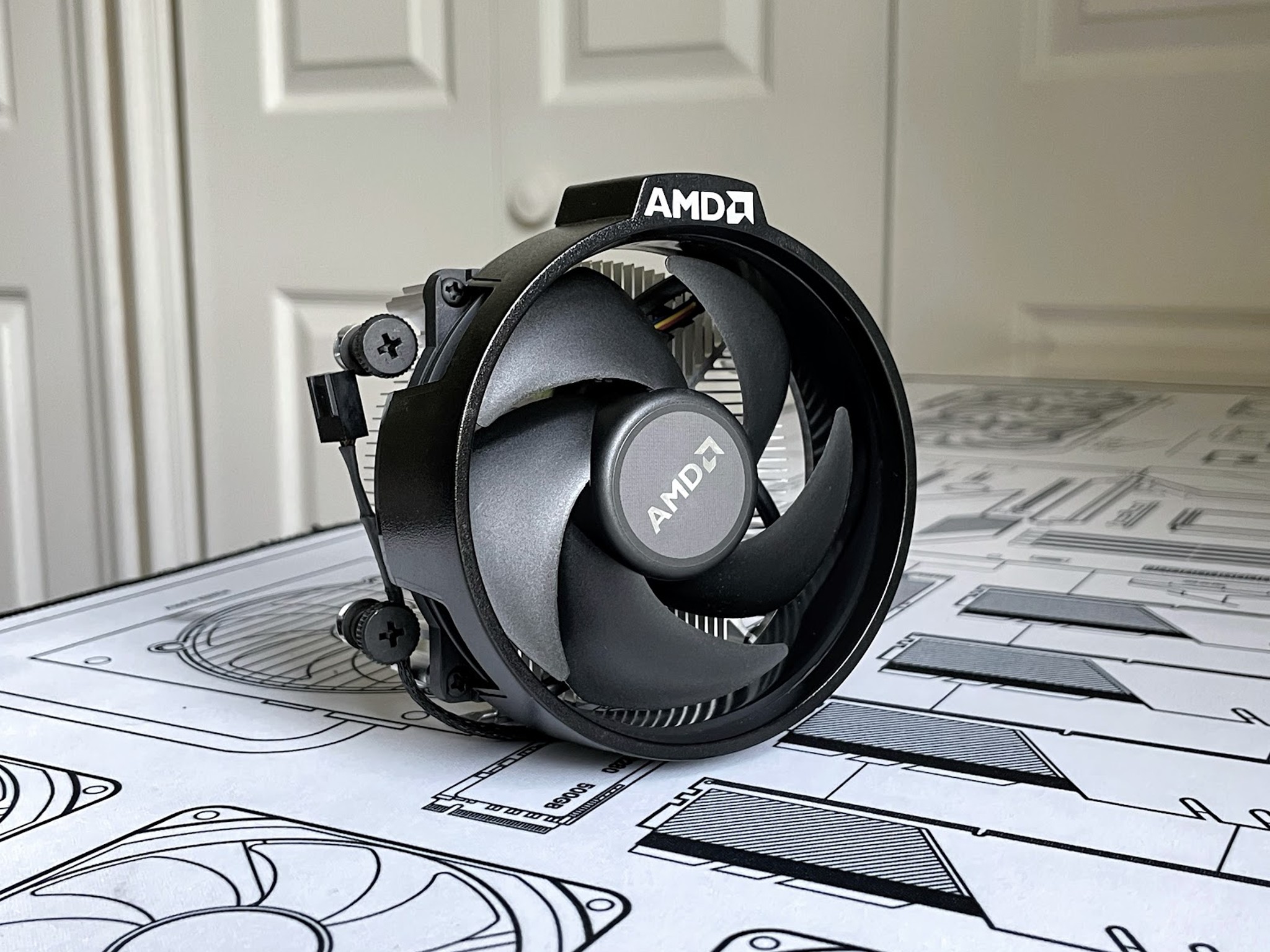 AMD Wraith Stealth AM4/AM5 4-Pin Stock Cooler (Multiple Qty Available!)