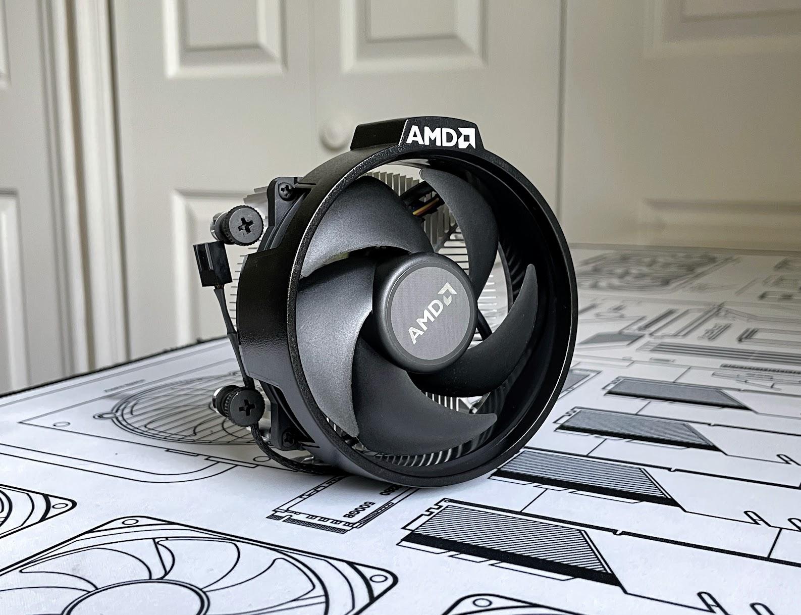 AMD Wraith Stealth AM4/AM5 4-Pin Stock Cooler (Multiple Qty Available!)