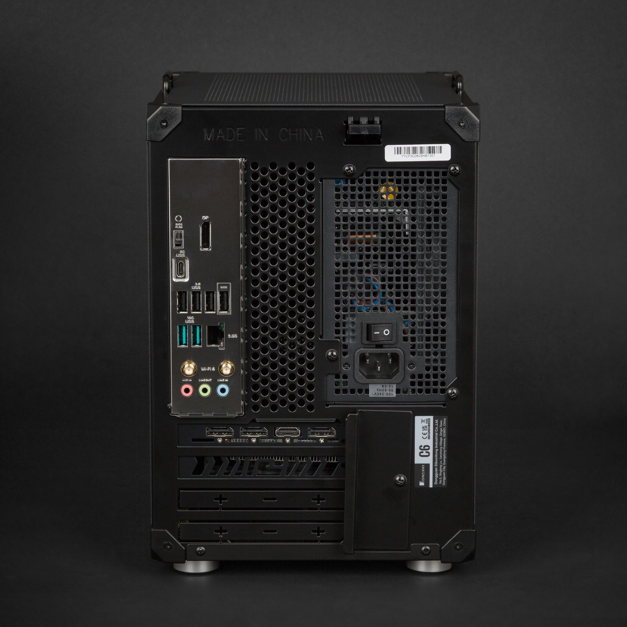 Raster Zero SteamOS SFF Gaming PC RX 7600 Ryzen 5 7600X 16GB DDR5 1TB