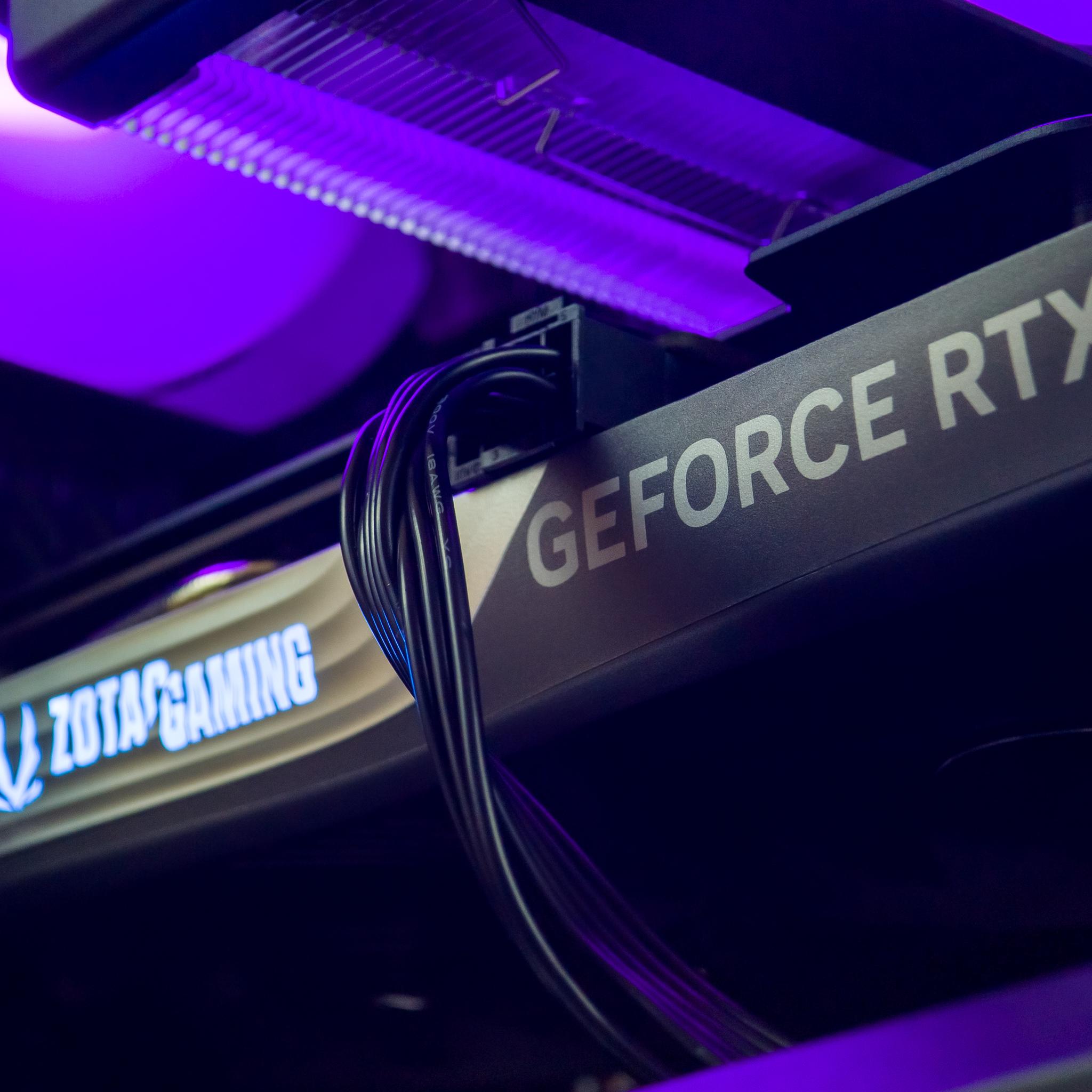 💜🖤 RTX 4060 / Ryzen 7 3700 / 16GB Gaming PC 🖤💜