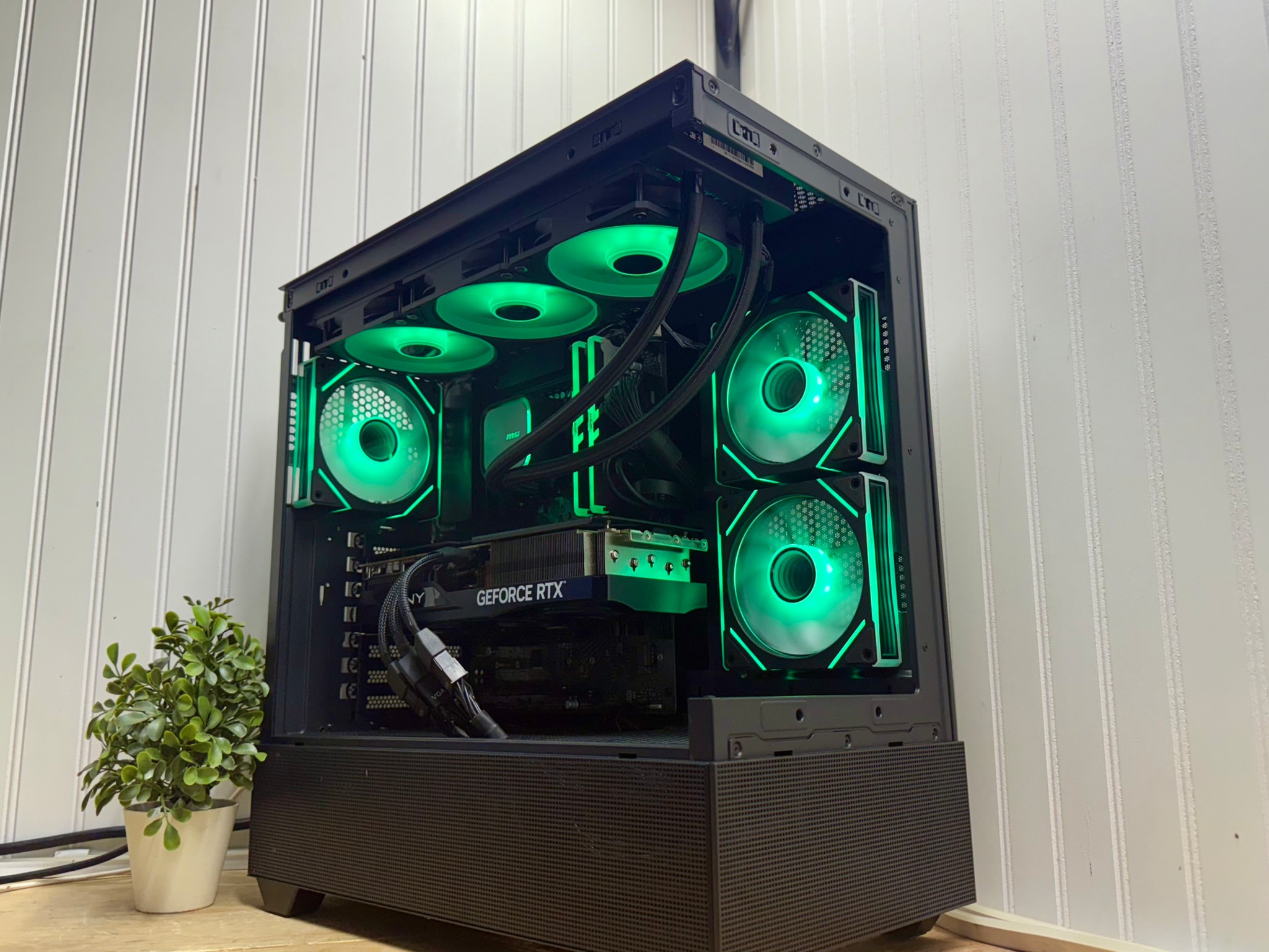 Shadow Stalker  i9-13900KF | RTX 5070 Ti | 64g DDR5 | Z790 | 2TB NVMe | 360 AIO | 1600 watt EVGA