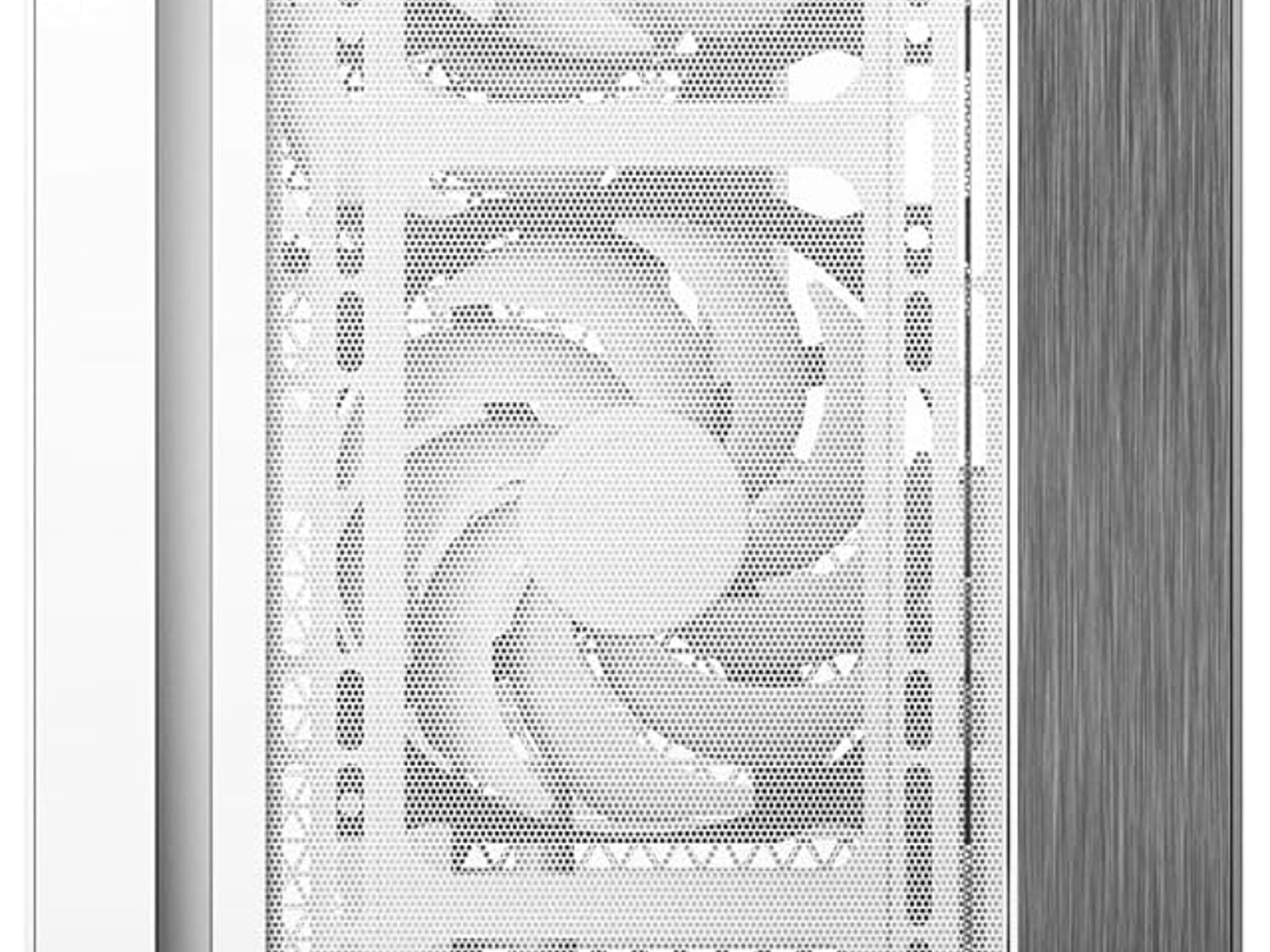 XPG Battlecruiser II Mid-Tower ATX PC White Computer Gaming Case