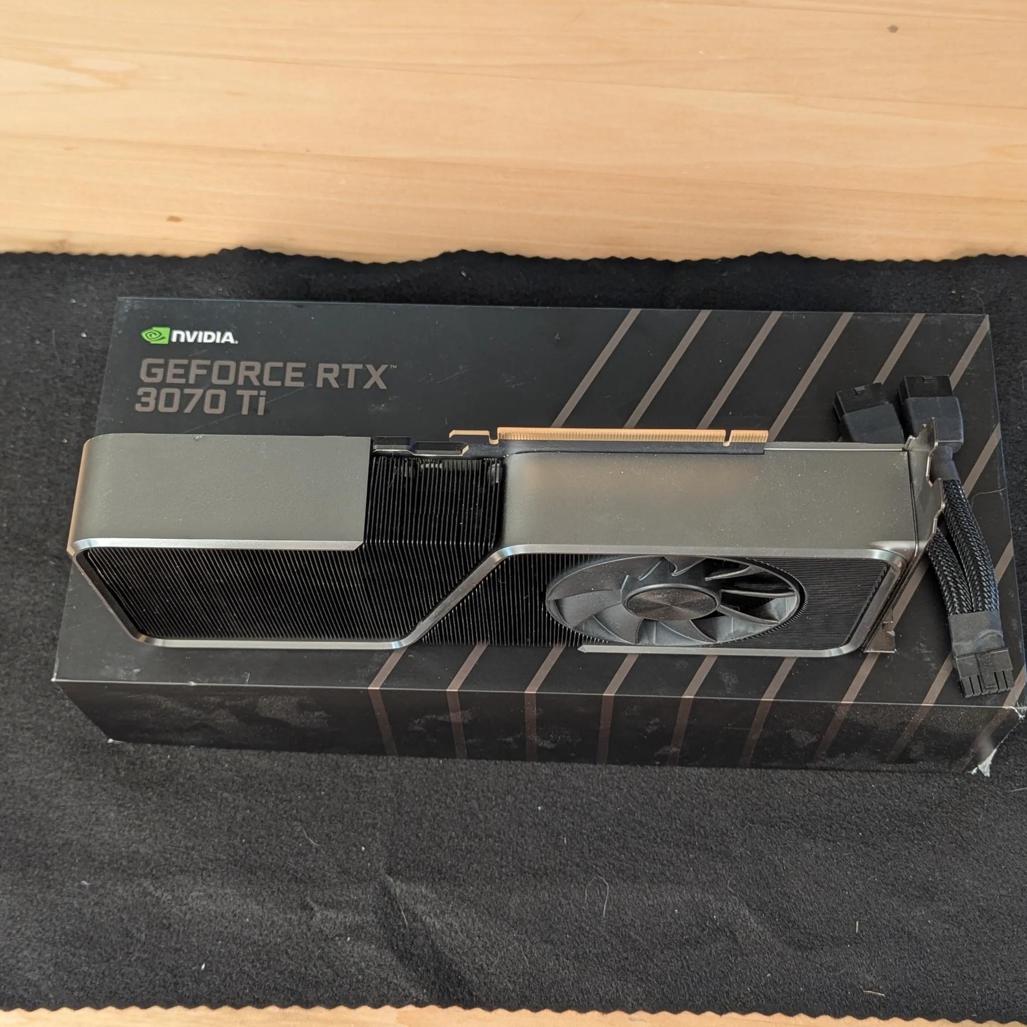 💎 NVIDIA RTX 3070 Ti Founders Edition – Premium 1440p/4K Performance 🚀