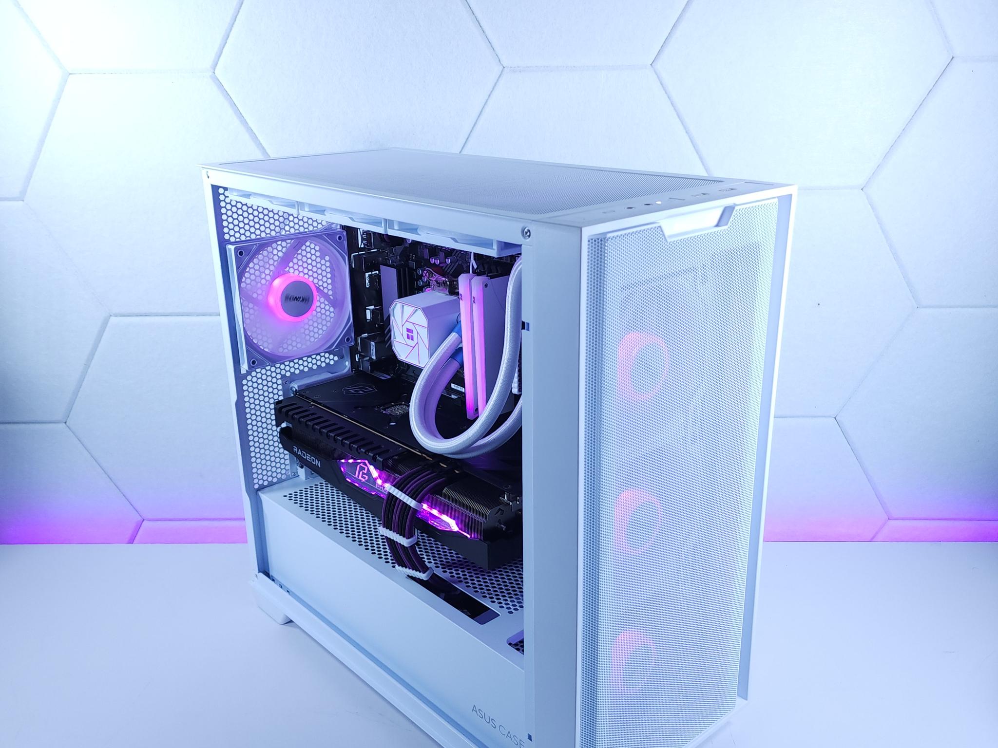 🤍💜RX 7700XT || Ryzen 5 7500F || 2TB NVMe SSD || 32GB 6000MHz || 1440p Gaming PC