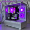 RTX 3060 Ti 8GB, Ryzen 5 5600X, 32GB RAM | White RGB Gaming Computer/PC