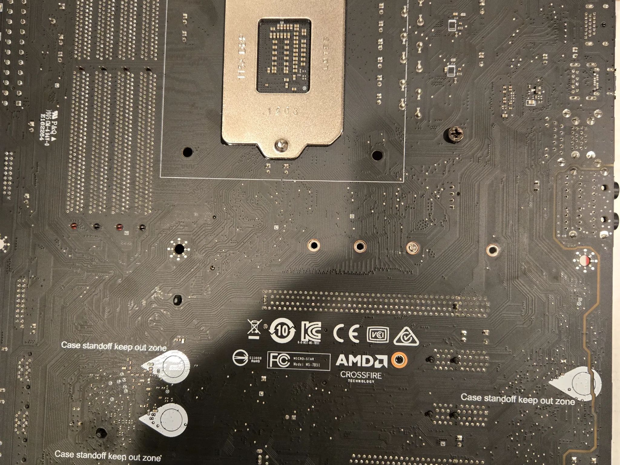 4 Item Bundle - Intel i7 - MSI MPG Z390 Gaming Plus - Intel CPU Cooler - Asus WIFI Card - All Tested