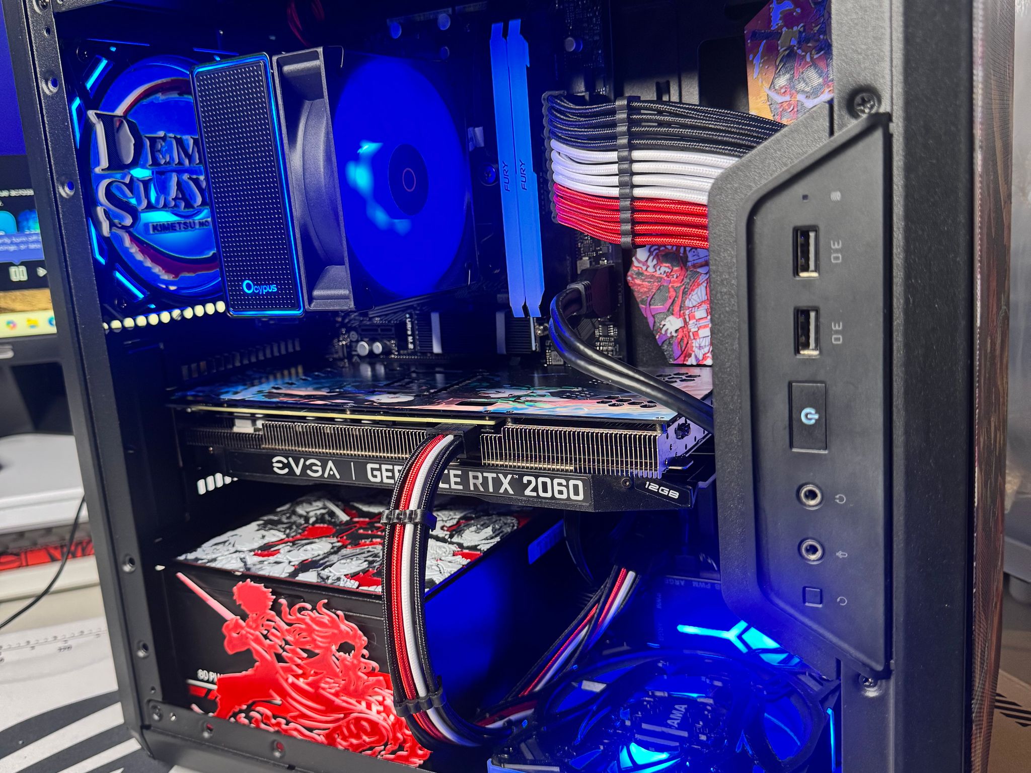 GeForce RTX 2060 12GB Custom Gaming PC - Ryzen 5 5500, 32GB RAM, 512GB NVMe SSD