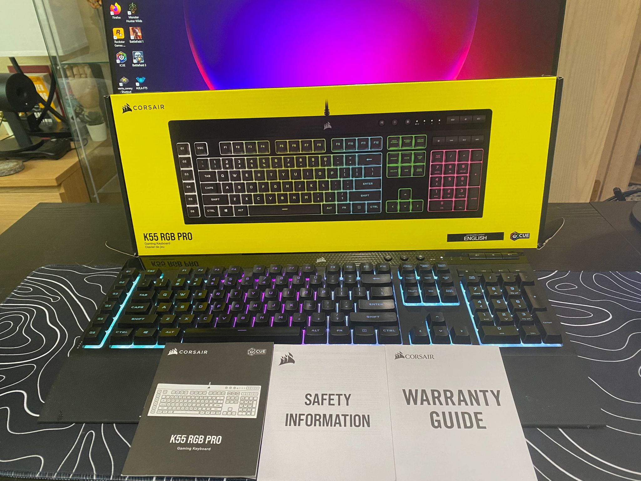 Corsair K55 Rgb Pro